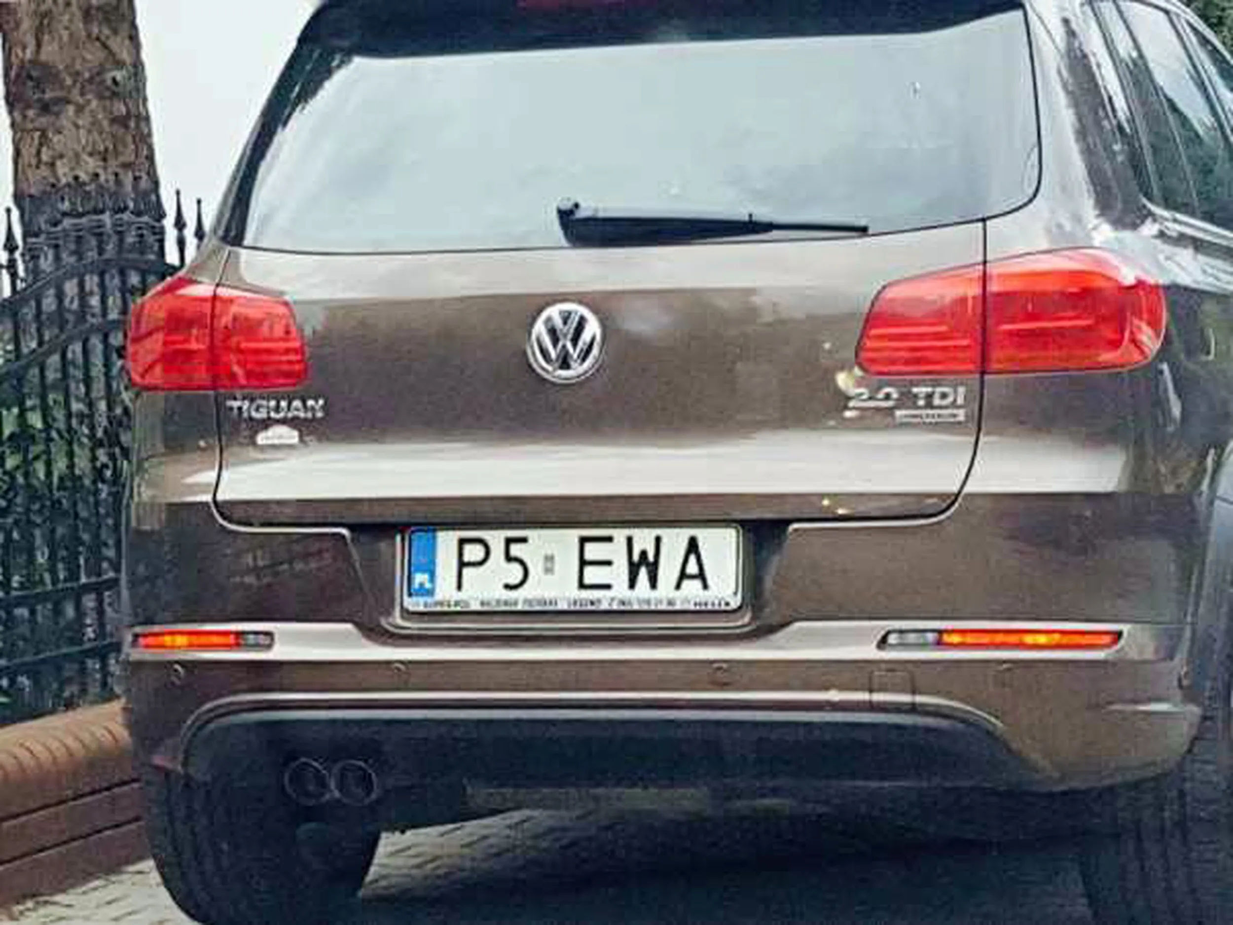 Fajny numer, blacha P5 EWA