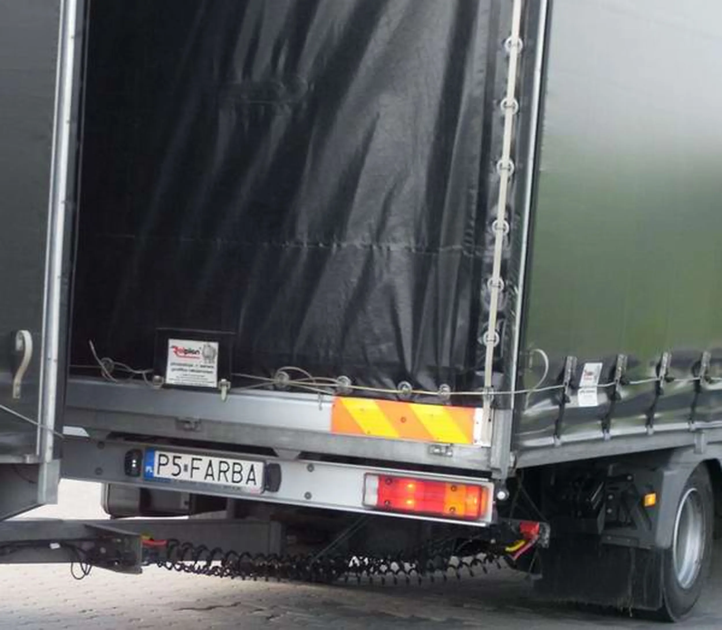 Fajny numer, blacha P5 FARBA