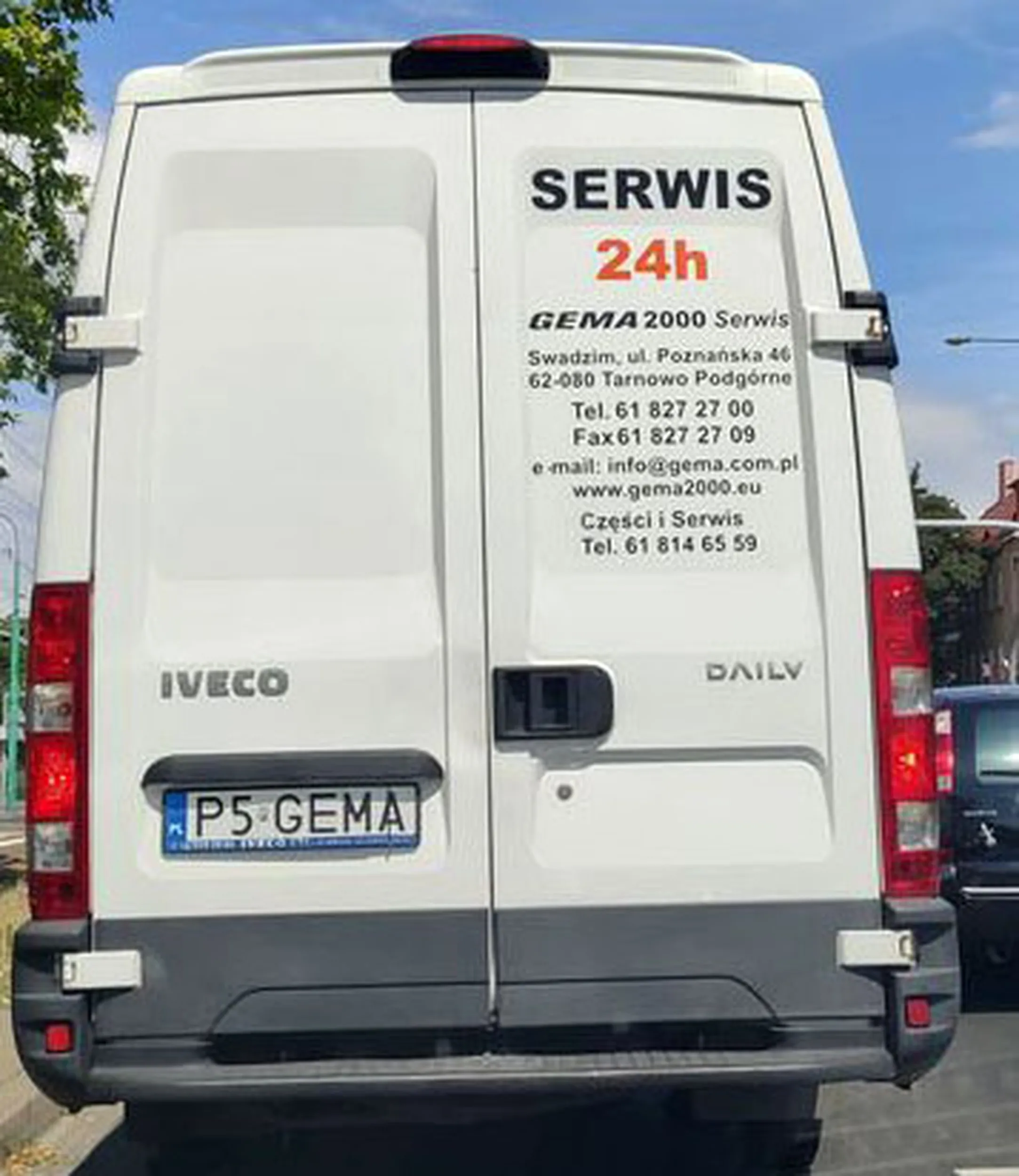 Fajny numer, blacha P5 GEMA