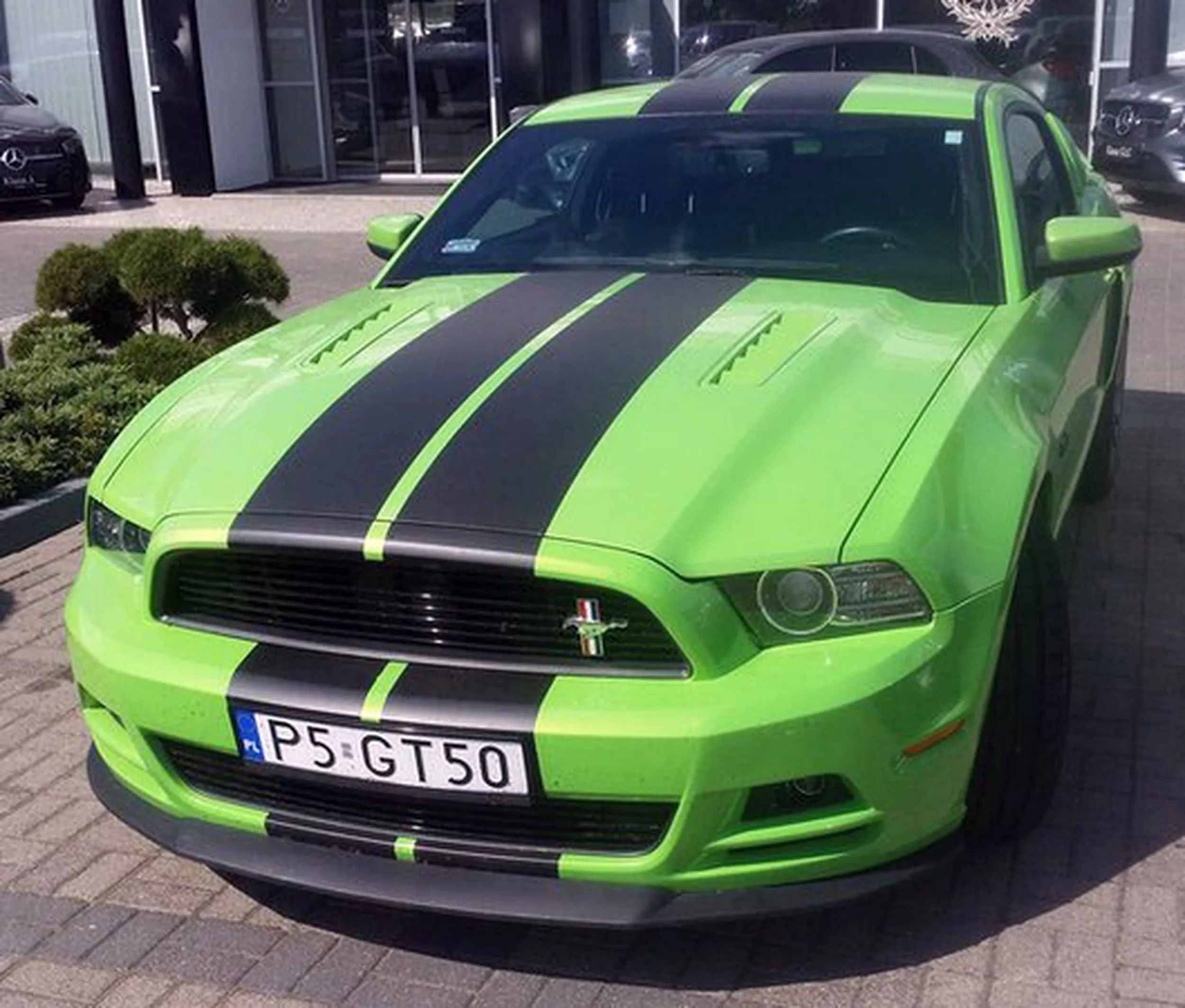 Fajny numer, blacha P5 GT50