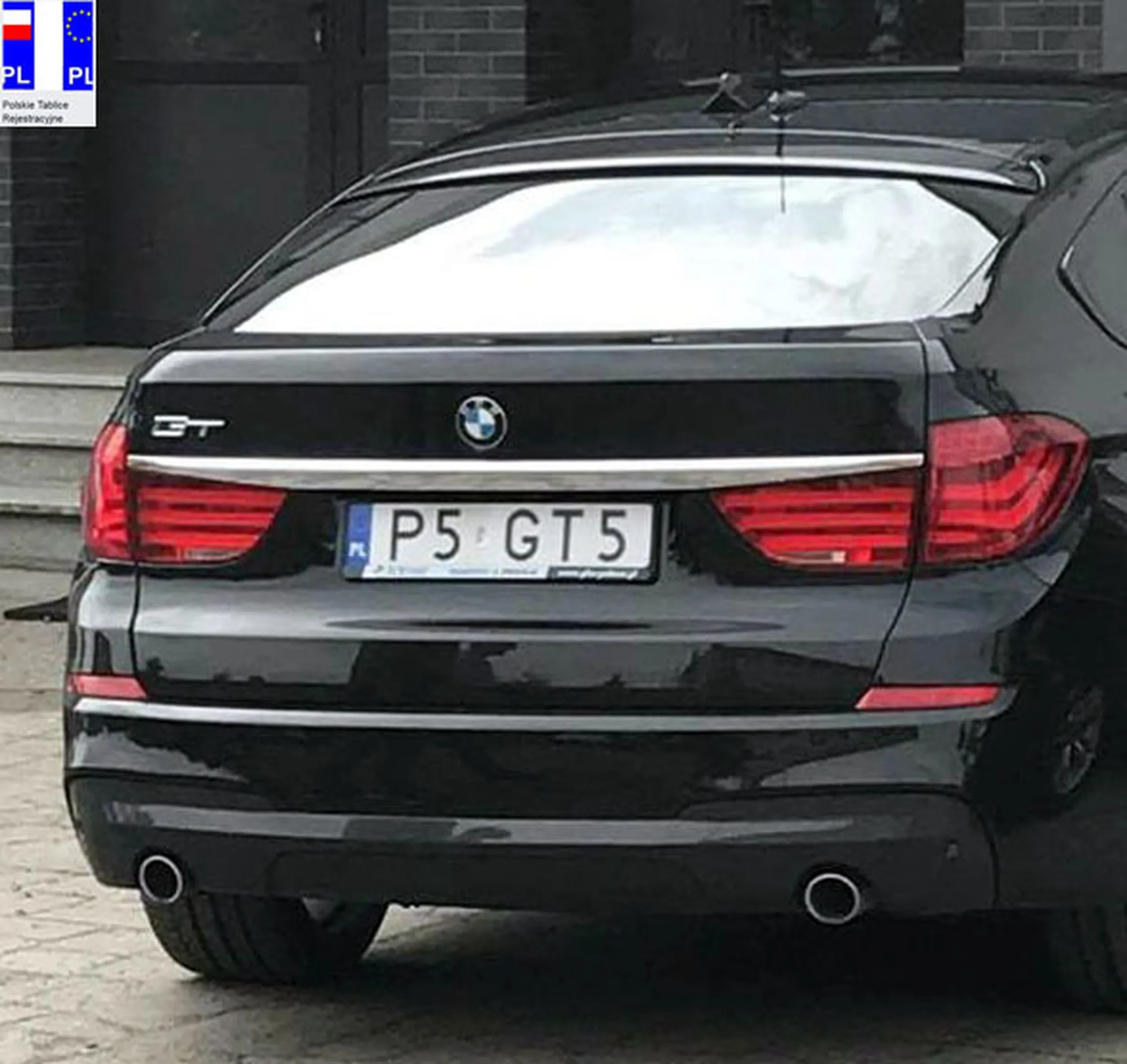 Fajny numer, blacha P5 GT5