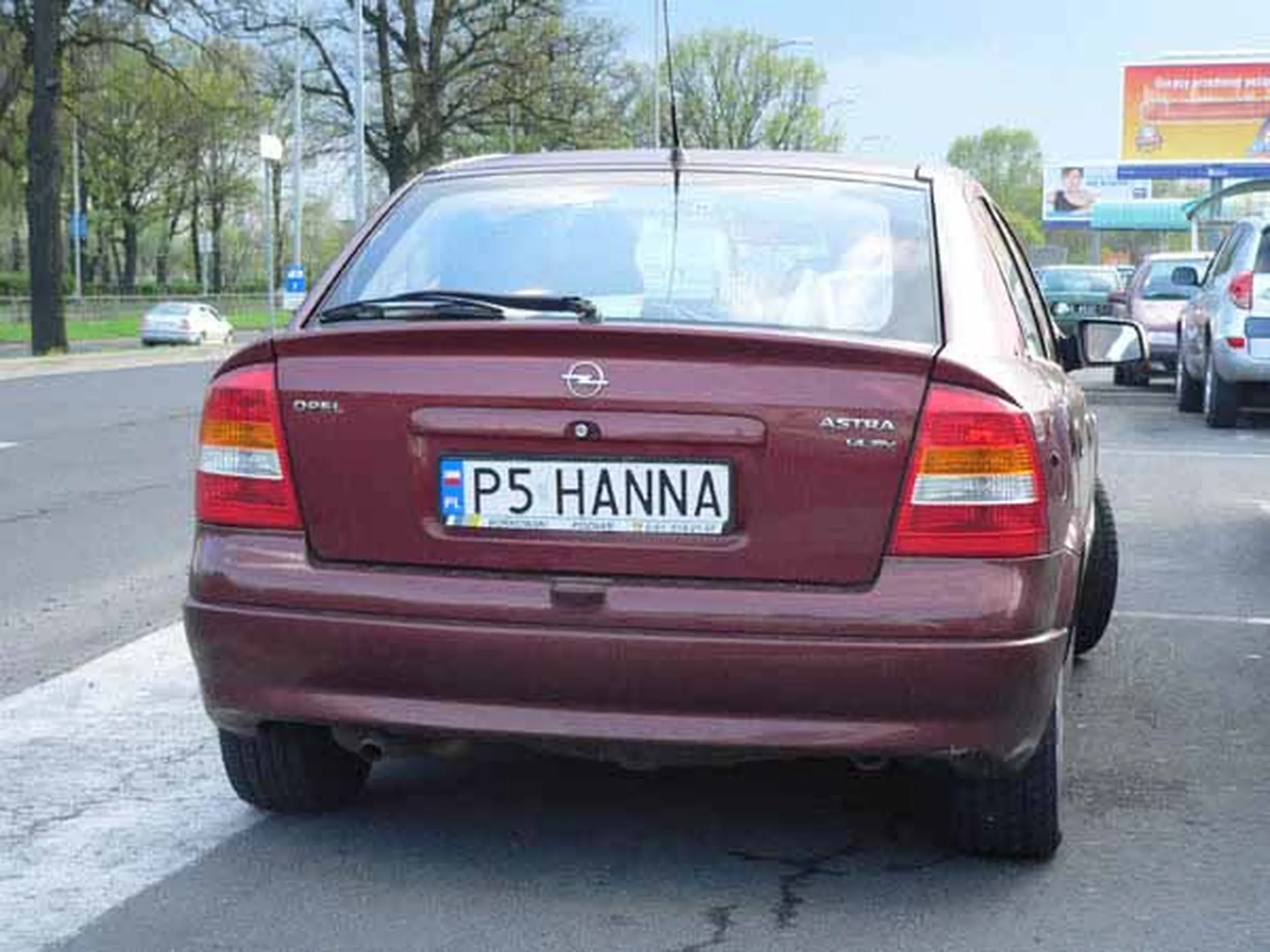 Fajny numer, blacha P5 HANNA
