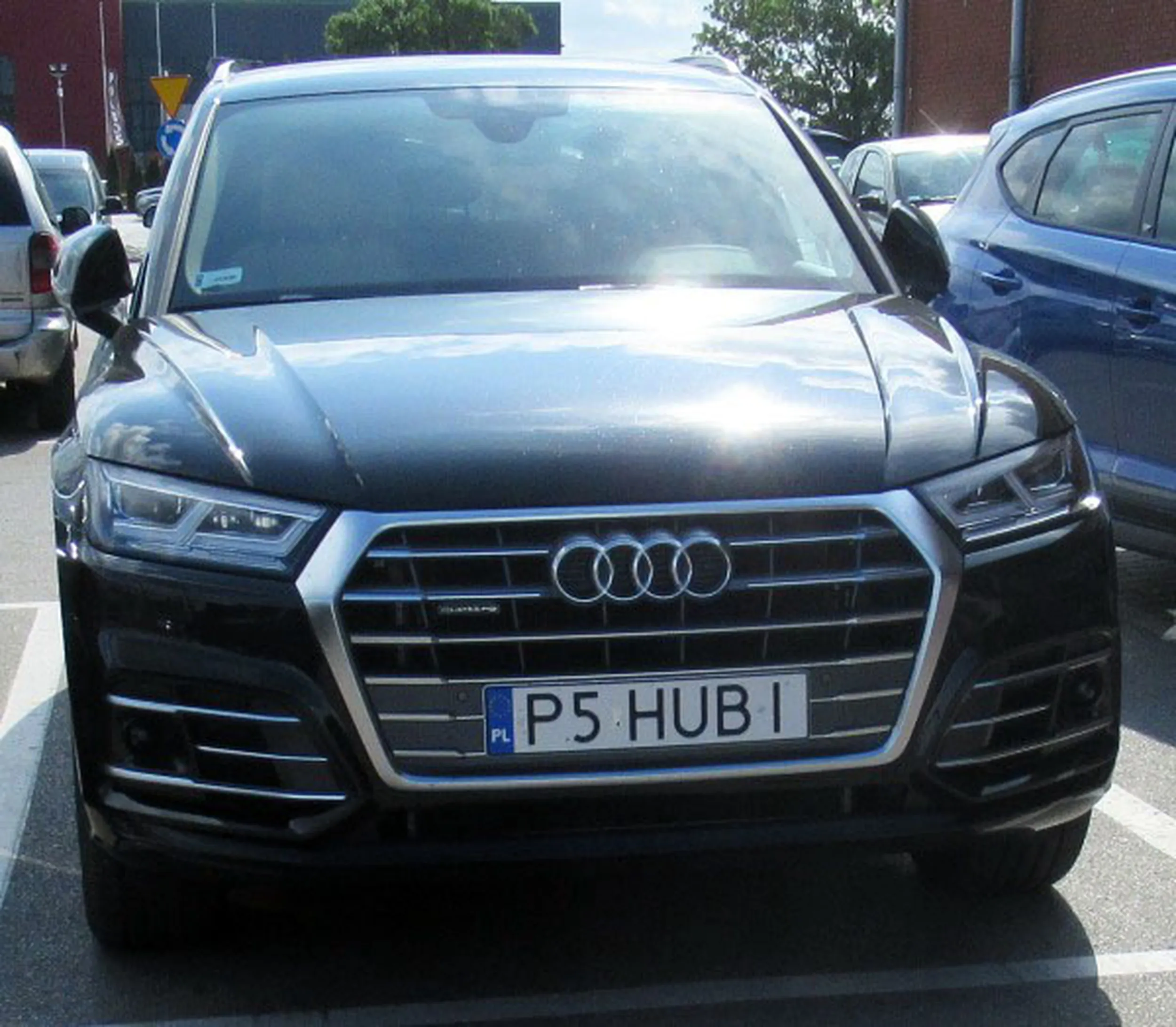 Fajny numer, blacha P5 HUBI