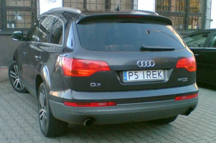 Fajny numer, blacha P5 IREK