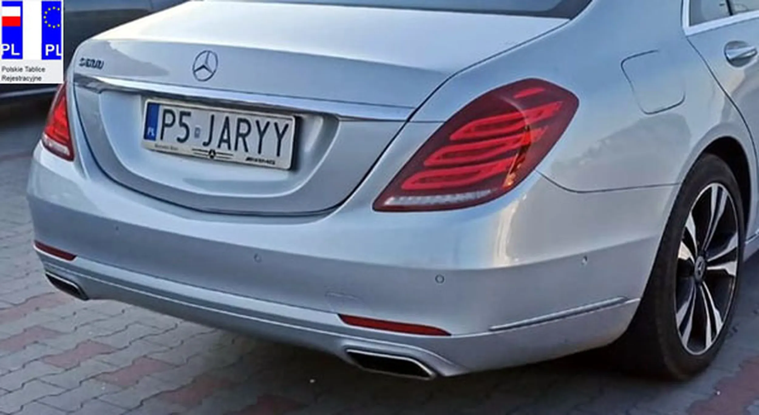 Fajny numer, blacha P5 JARYY