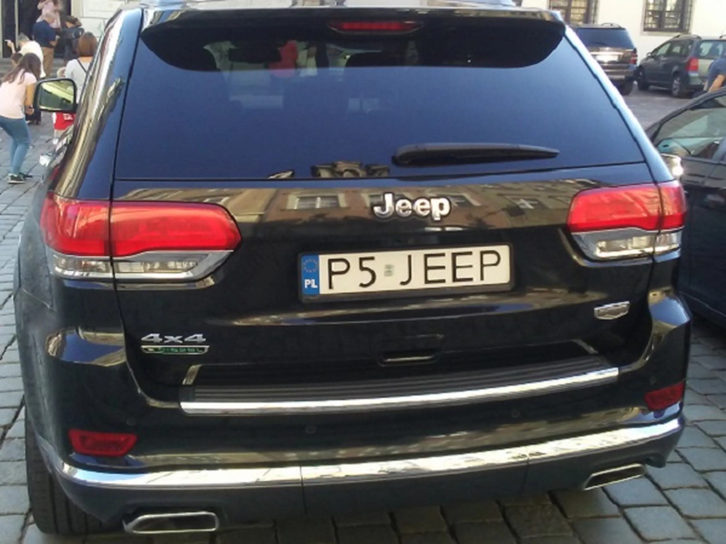 Fajny numer, blacha P5 JEEP