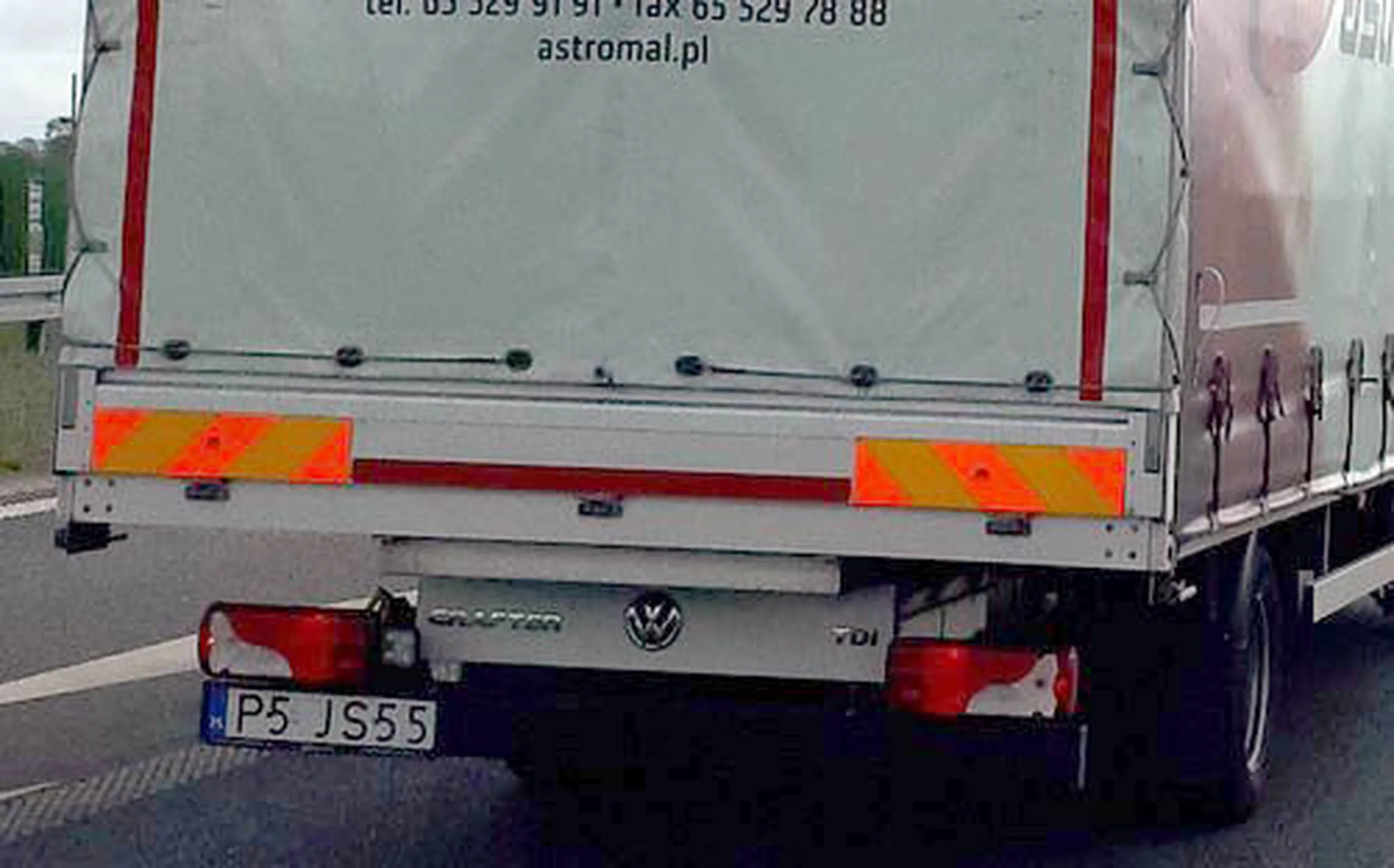 Fajny numer, blacha P5 JS55