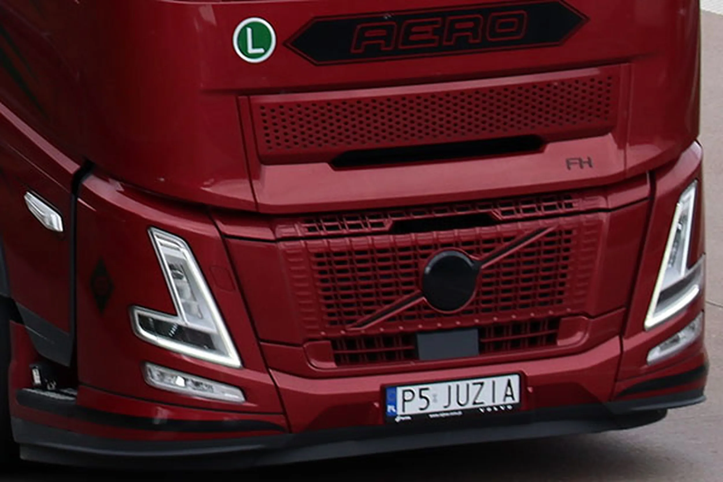 Fajny numer, blacha P5 JUZIA