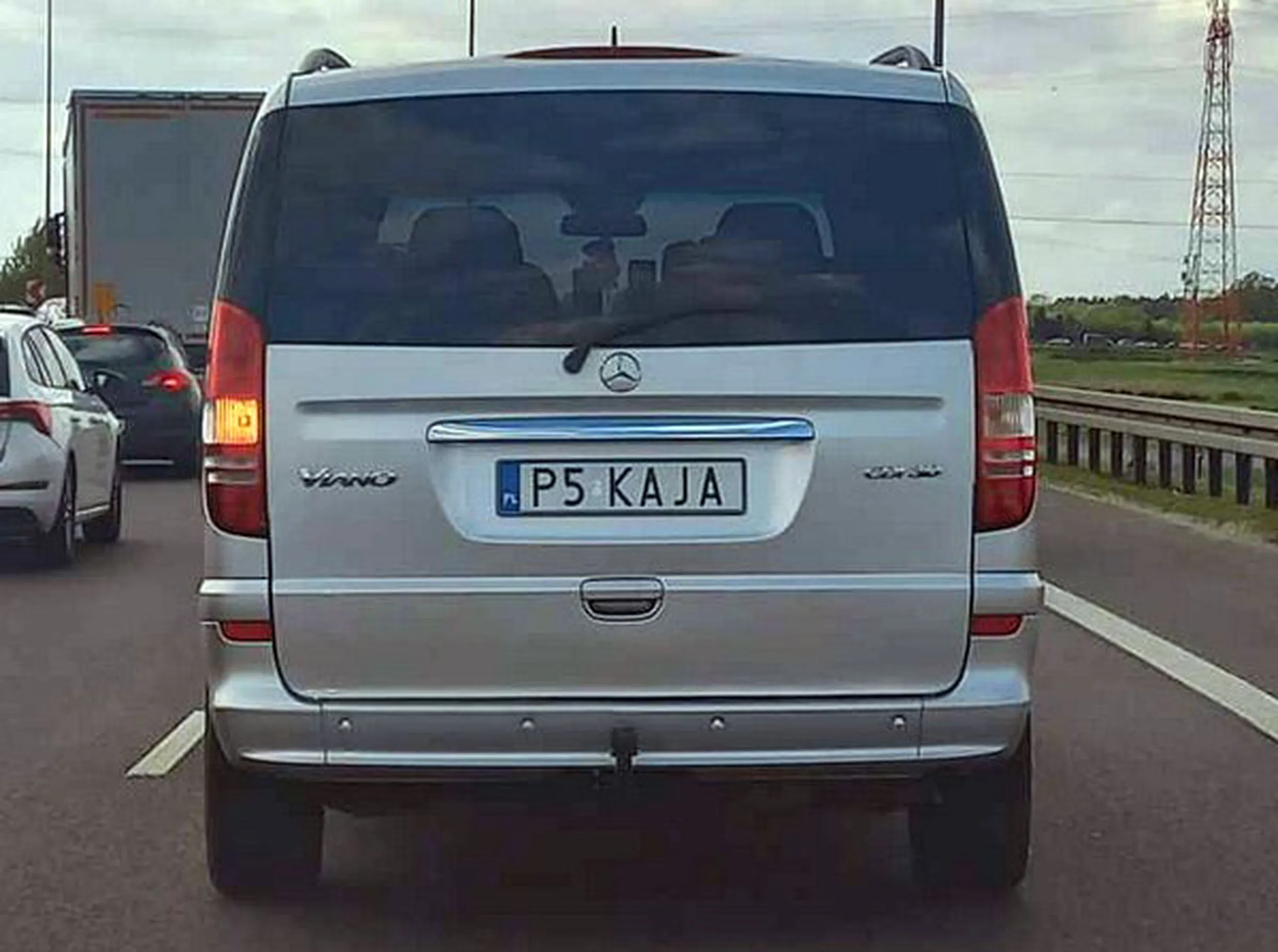 Fajny numer, blacha P5 KAJA