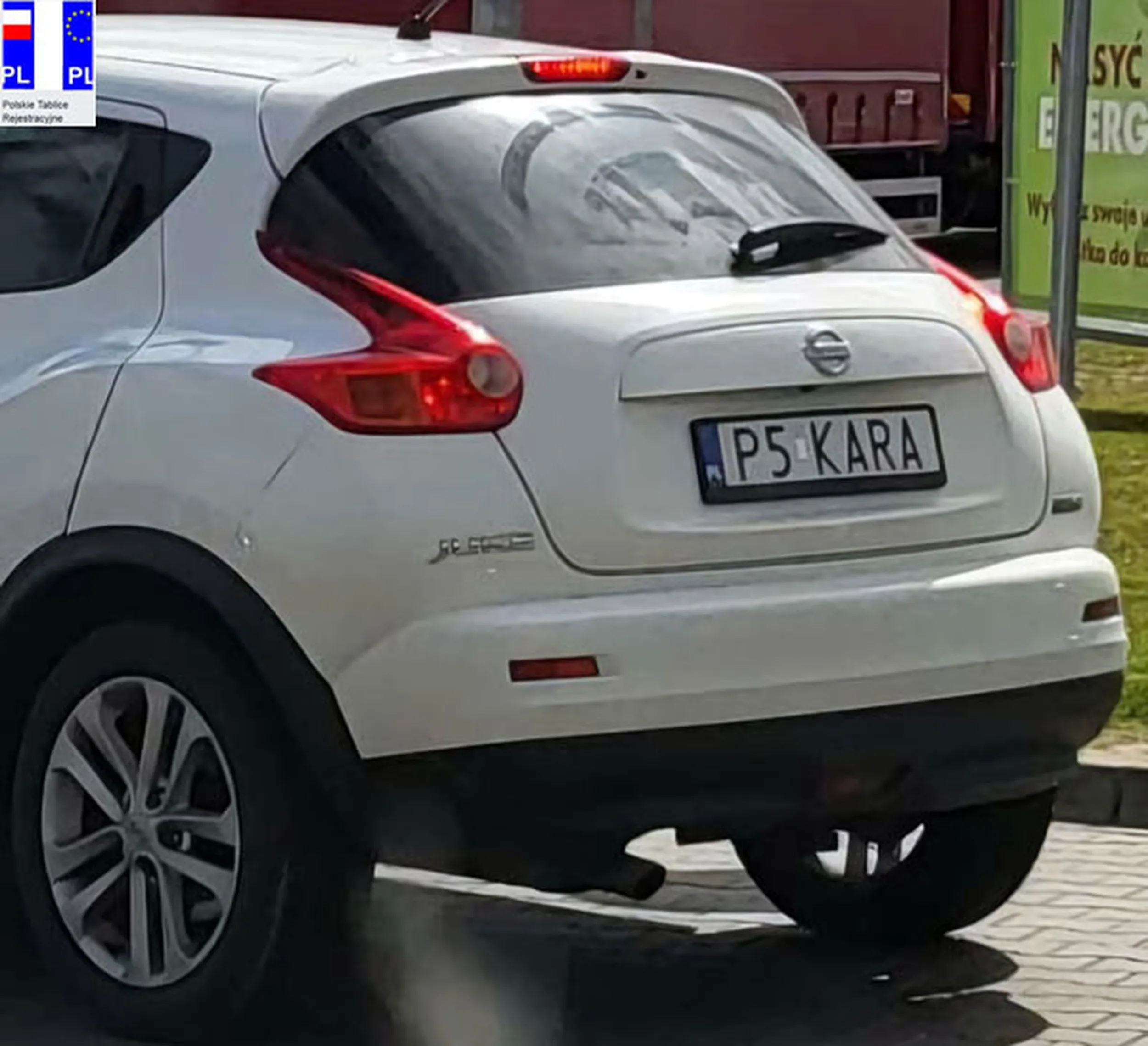 Fajny numer, blacha P5 KARA