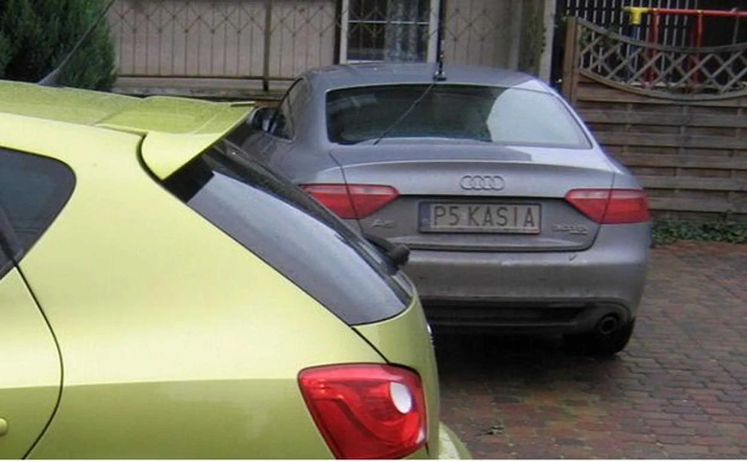 Fajny numer, blacha P5 KASIA