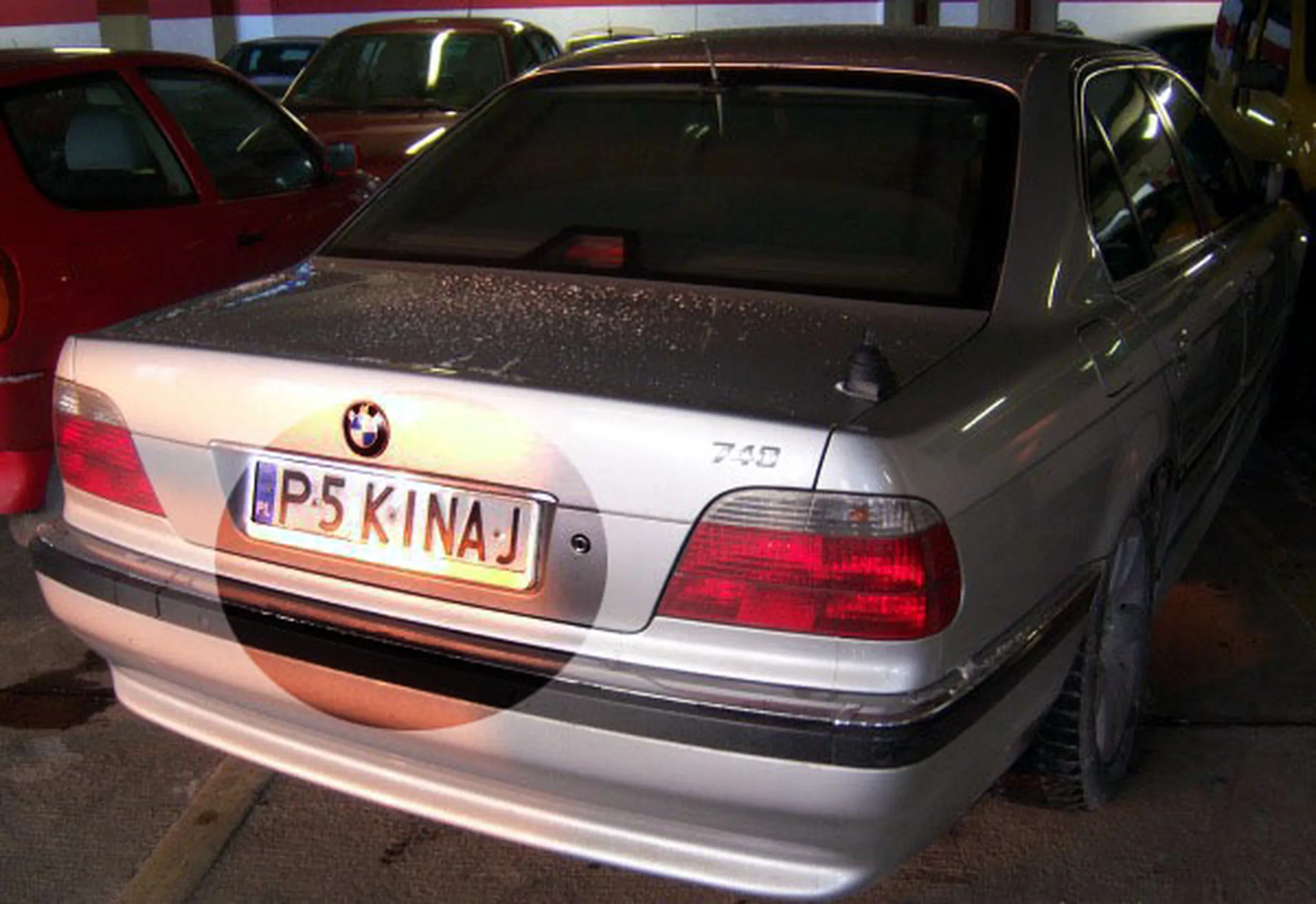 Fajny numer, blacha P5 KINAJ