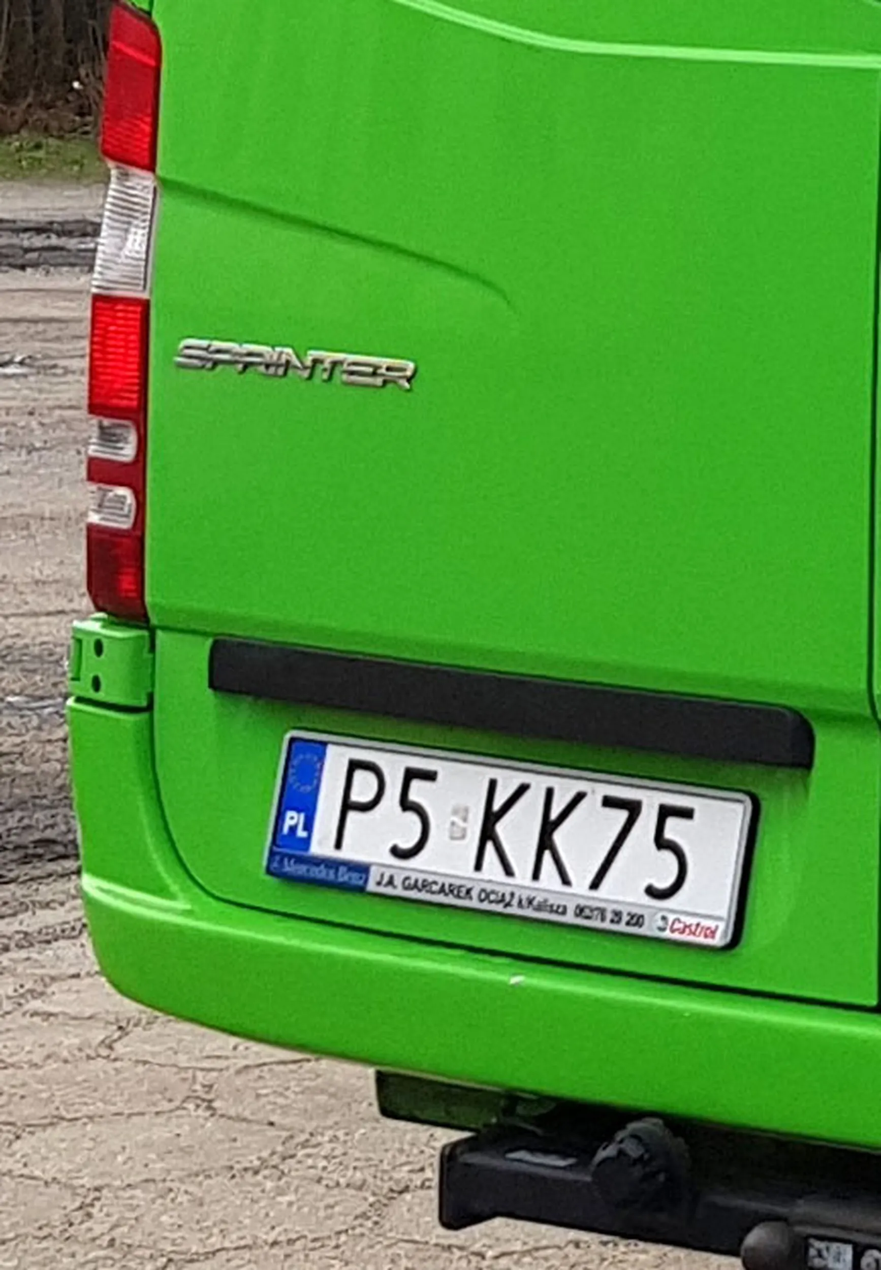 Fajny numer, blacha P5 KK75