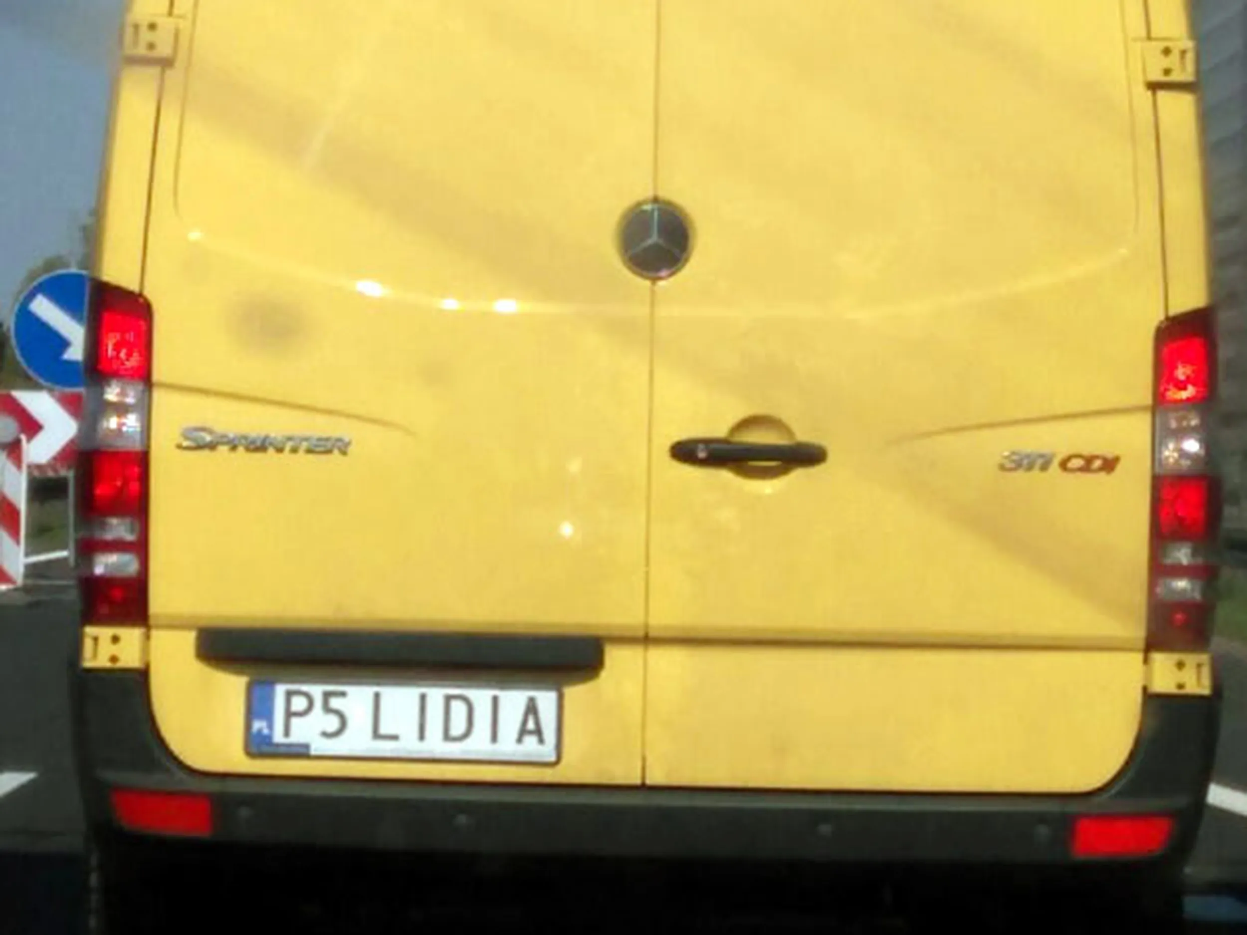 Fajny numer, blacha P5 LIDIA