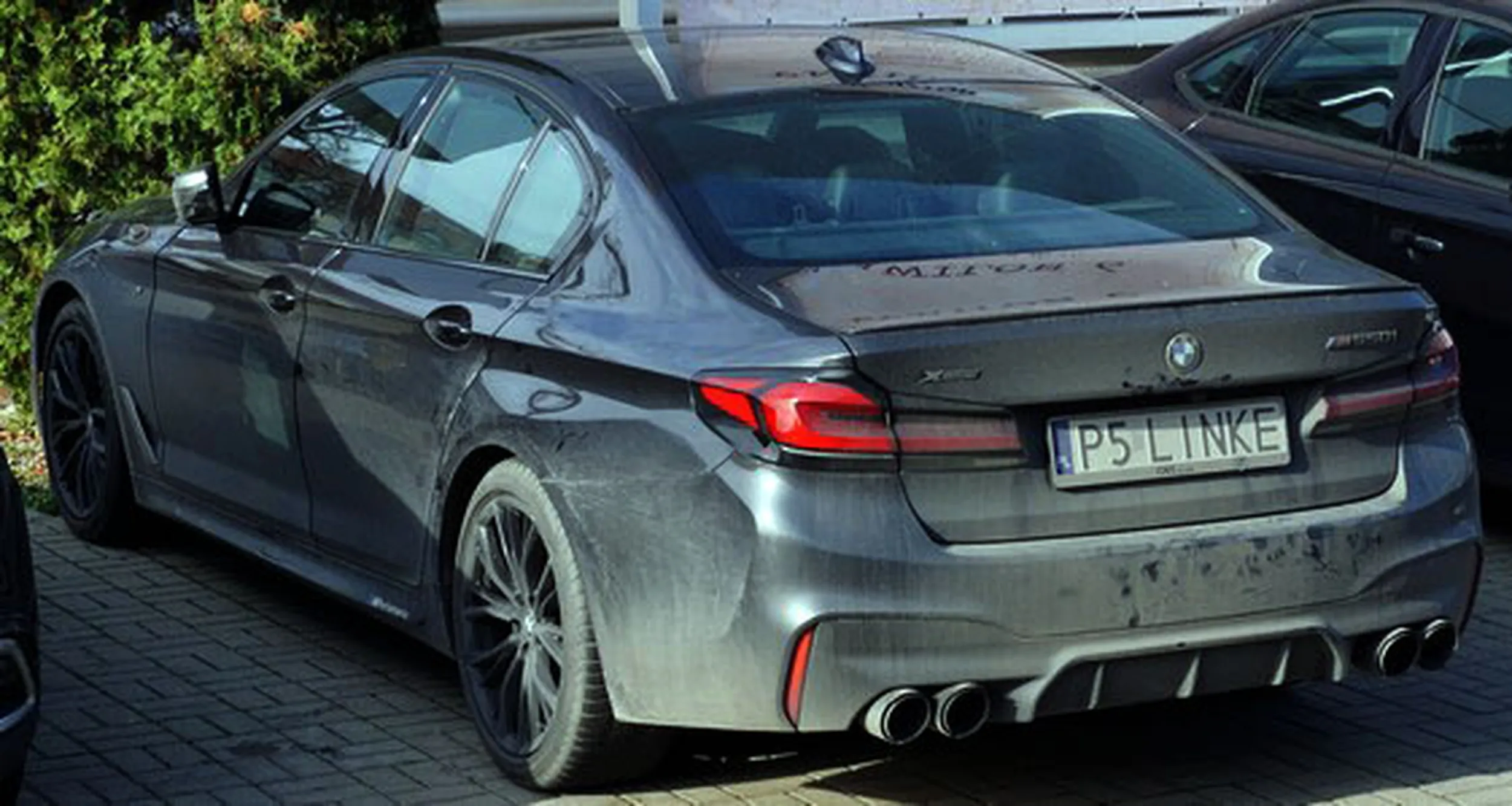 Fajny numer, blacha P5 LINKE