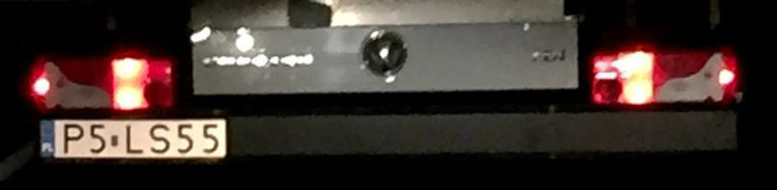 Fajny numer, blacha P5 LS55