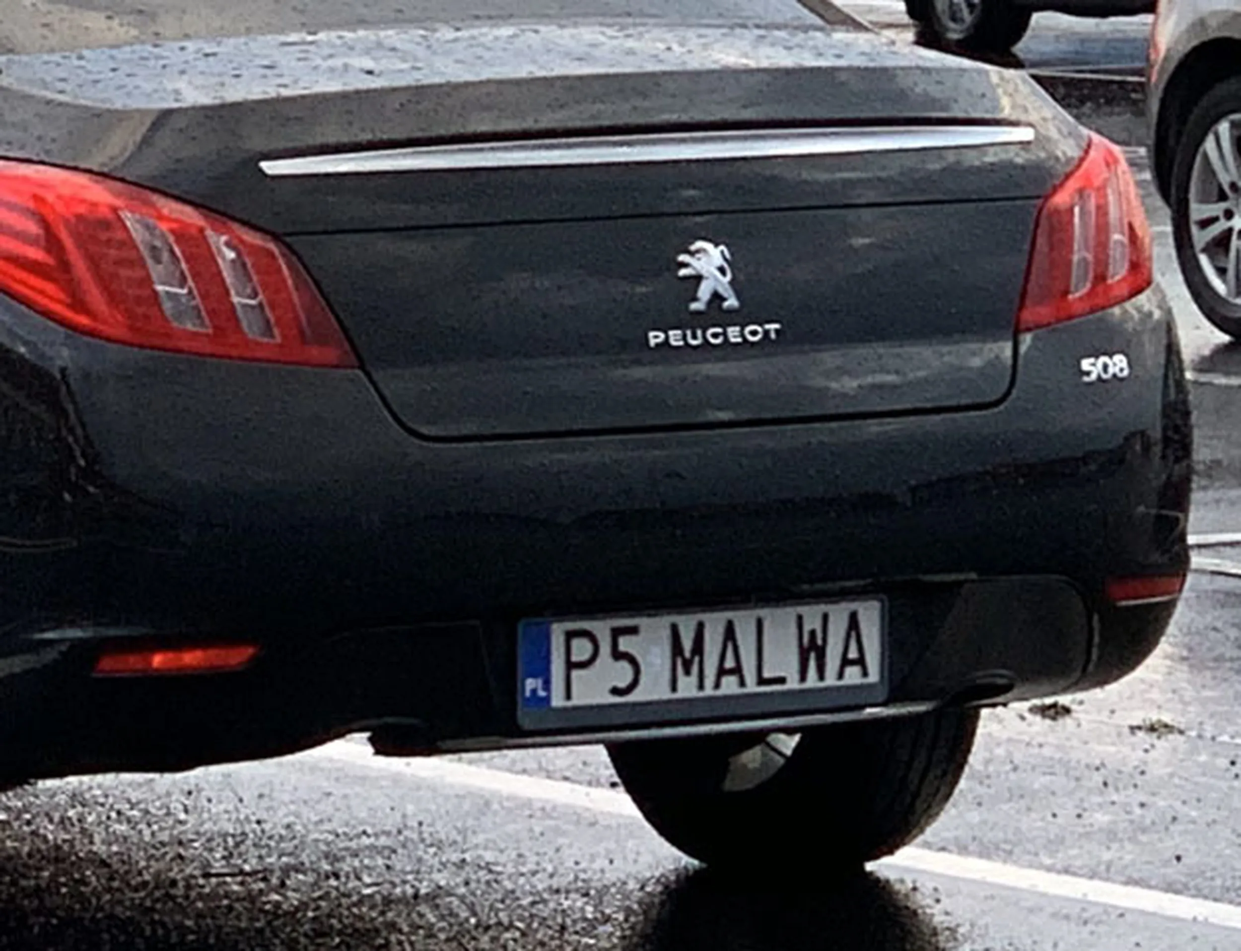 Fajny numer, blacha P5 MALWA