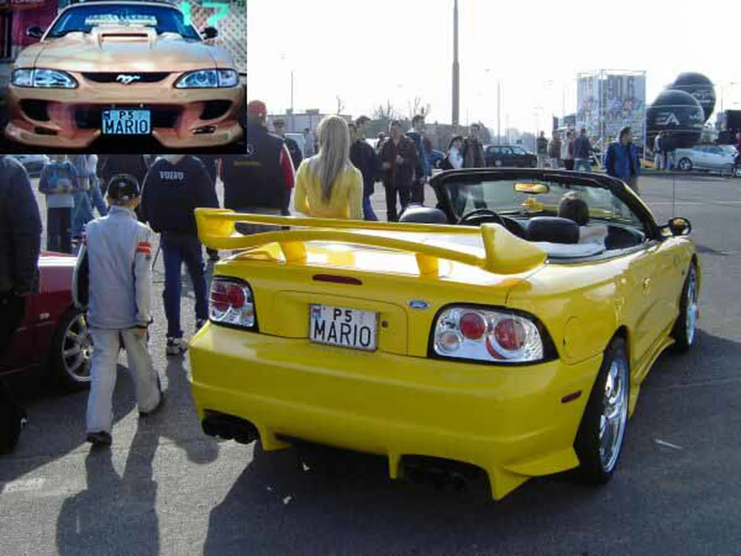 Fajny numer, blacha P5 MARIO