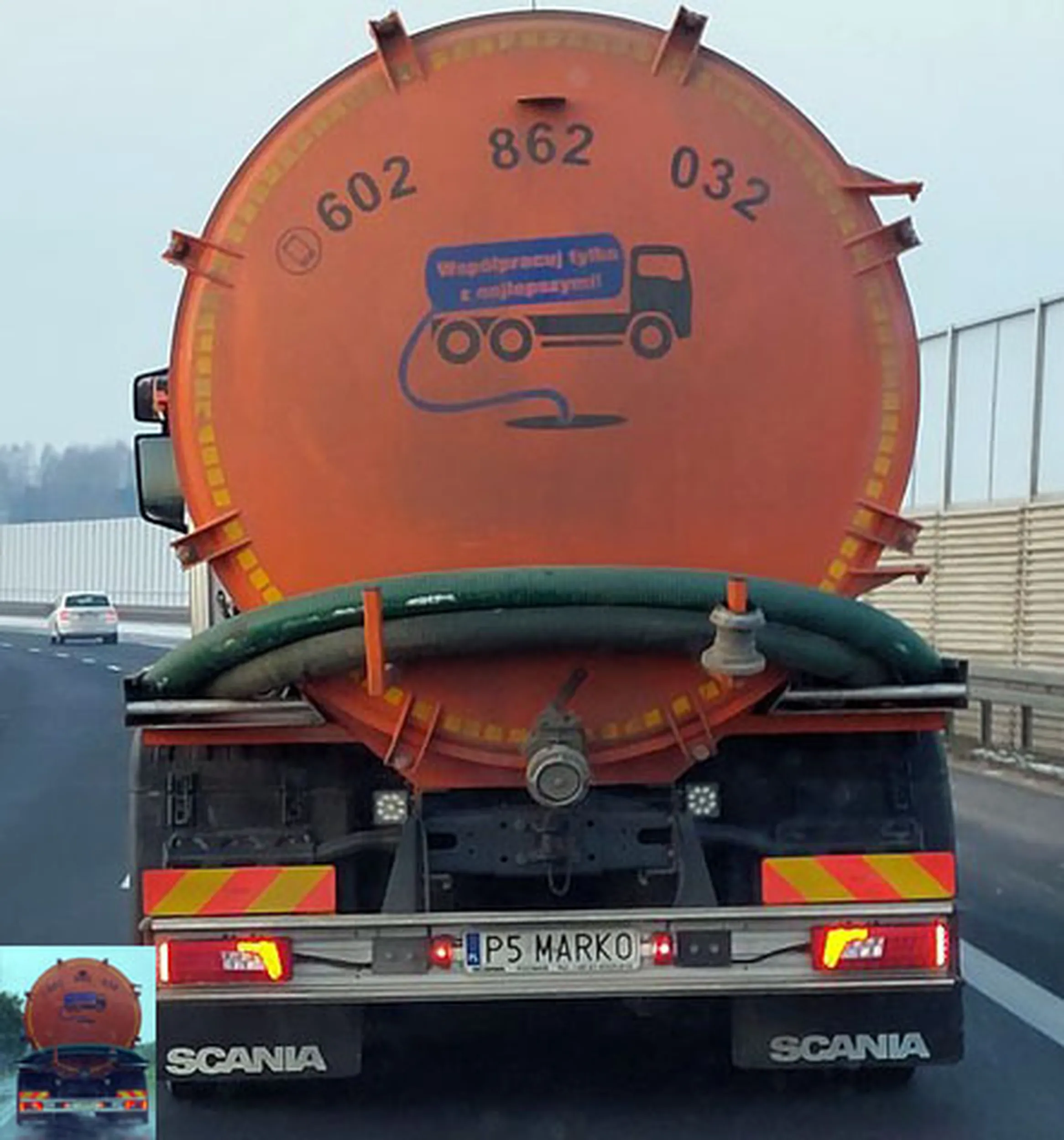 Fajny numer, blacha P5 MARKO