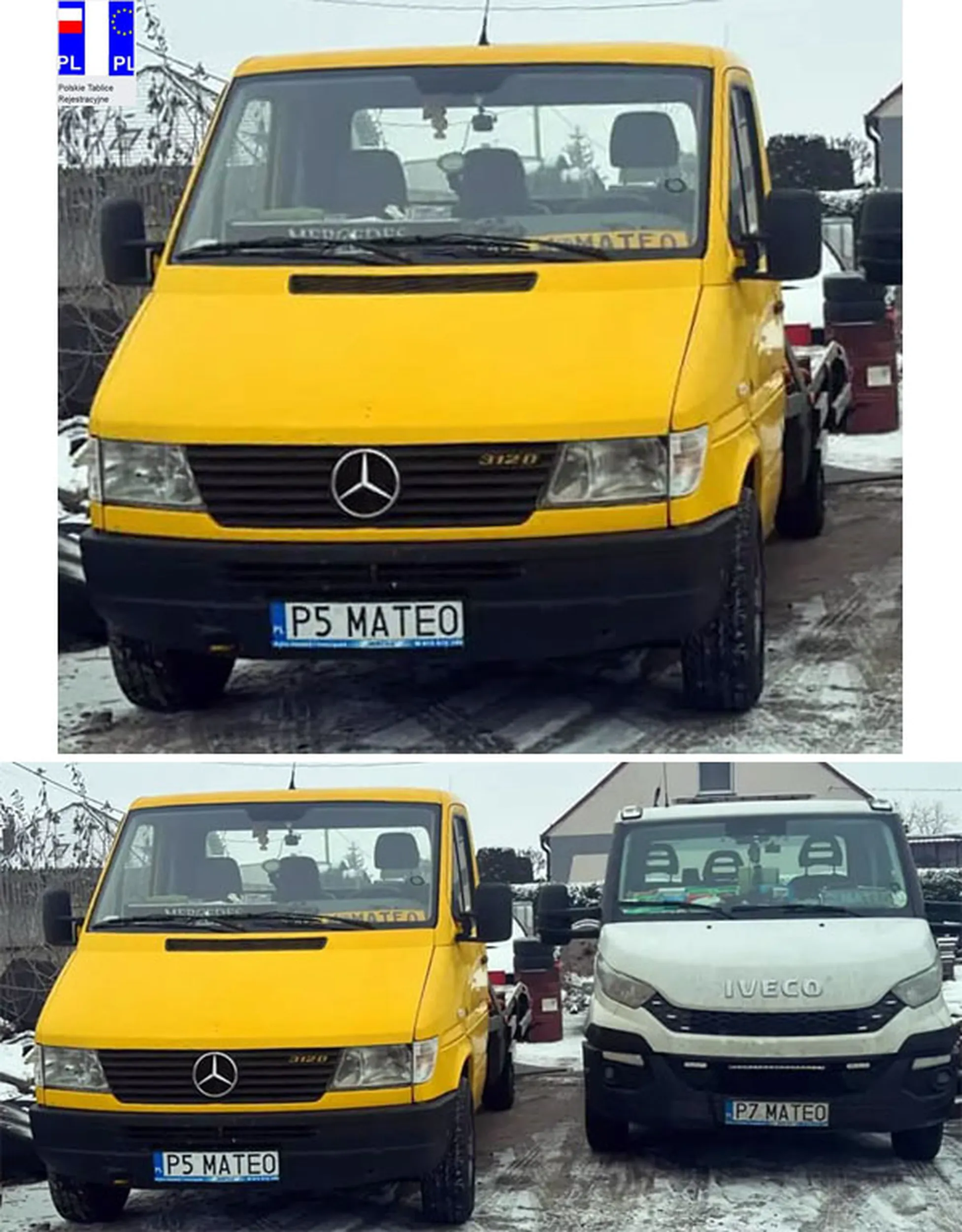 Fajny numer, blacha P5 MATEO