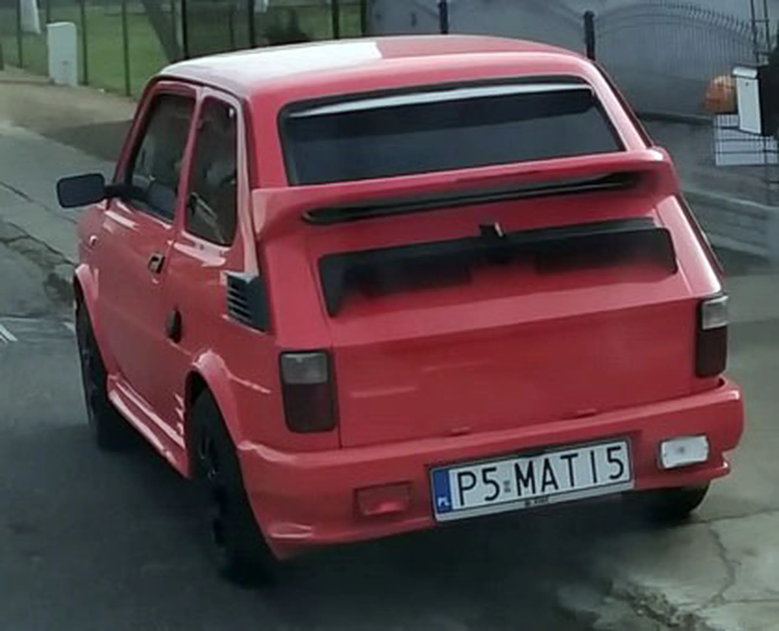 Fajny numer, blacha P5 MATI5