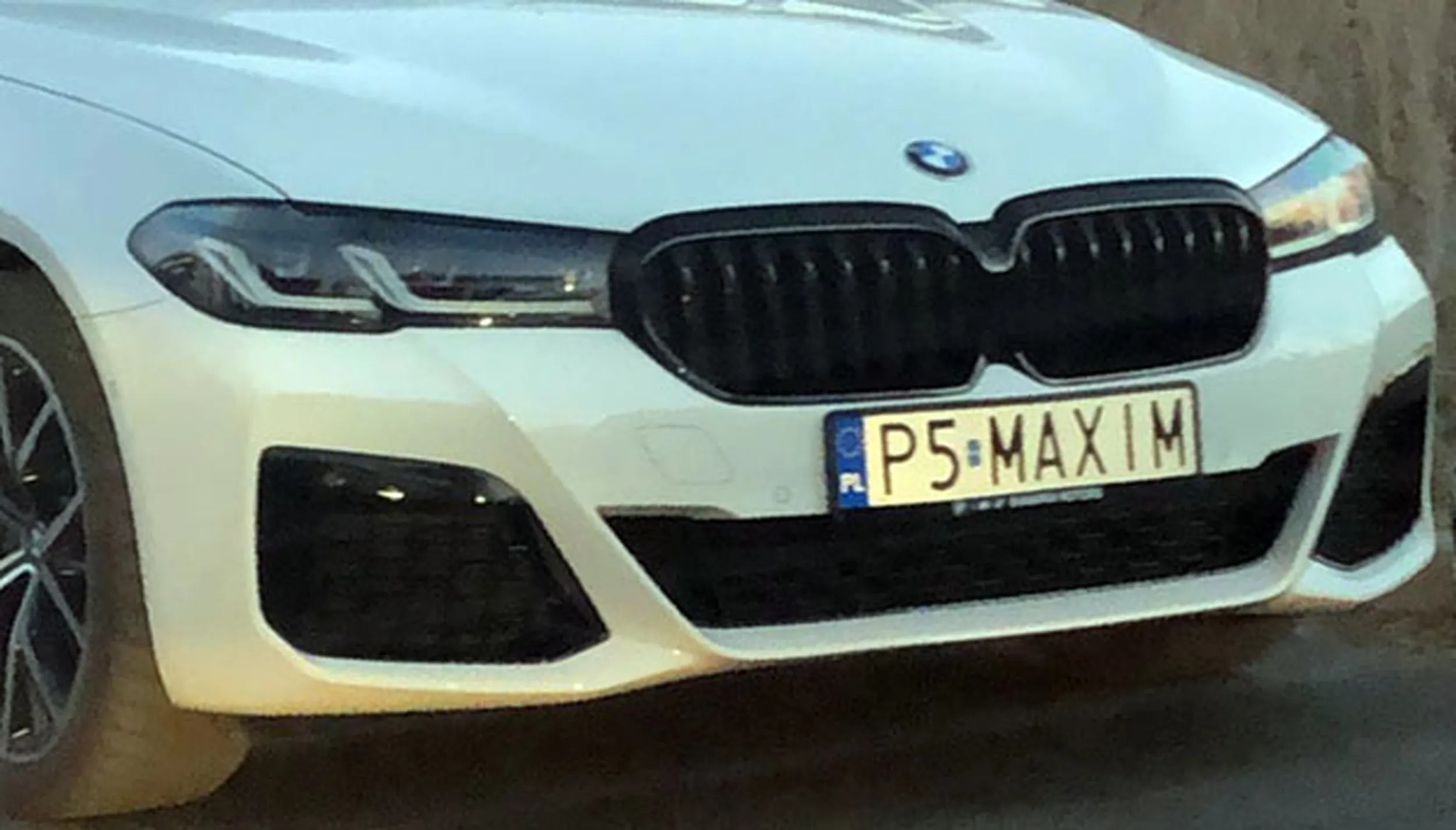 Fajny numer, blacha P5 MAXIM