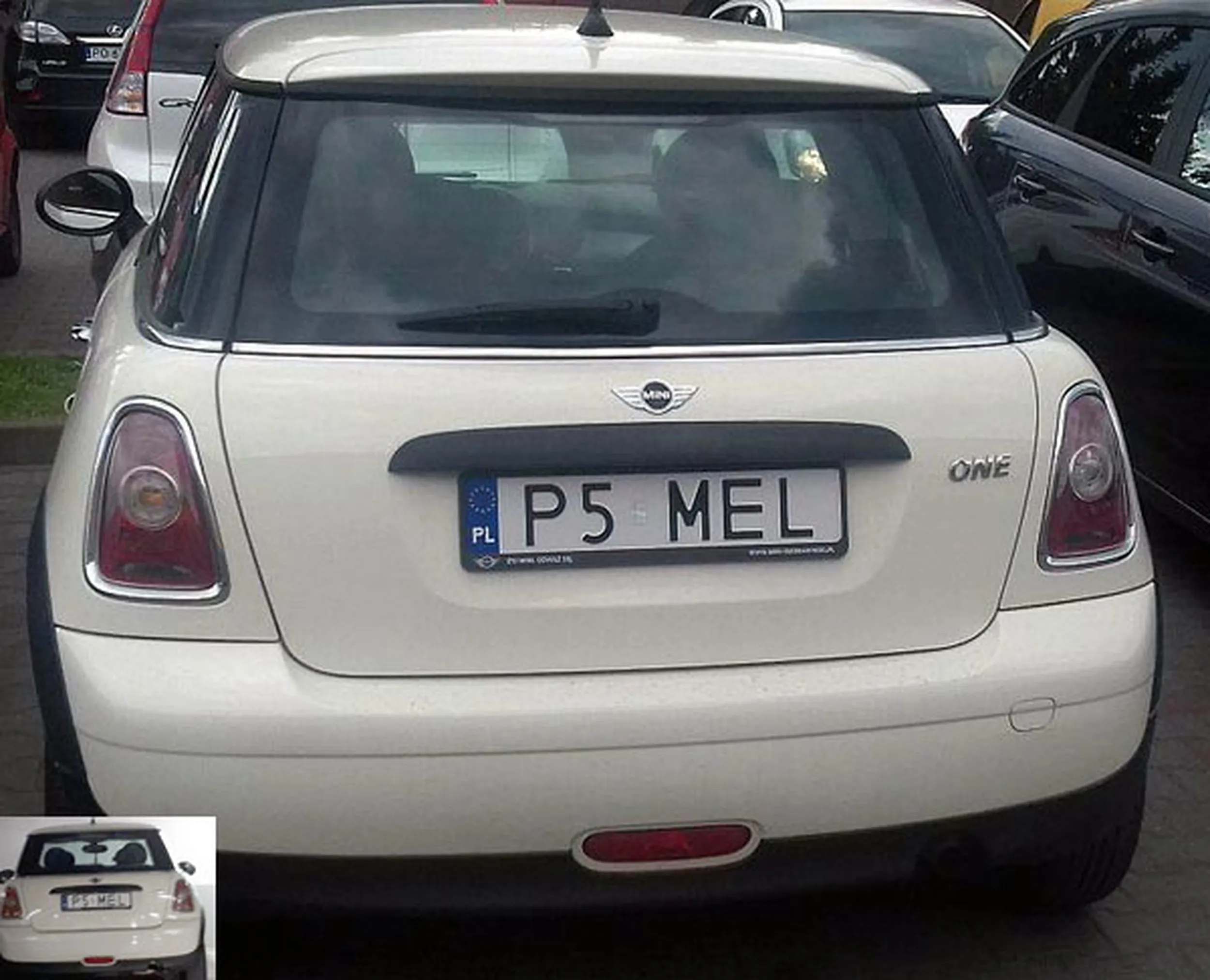 Fajny numer, blacha P5 MEL