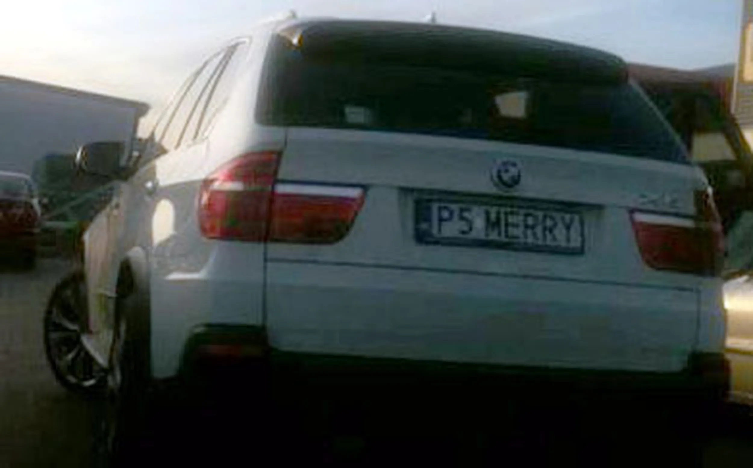 Fajny numer, blacha P5 MERRY