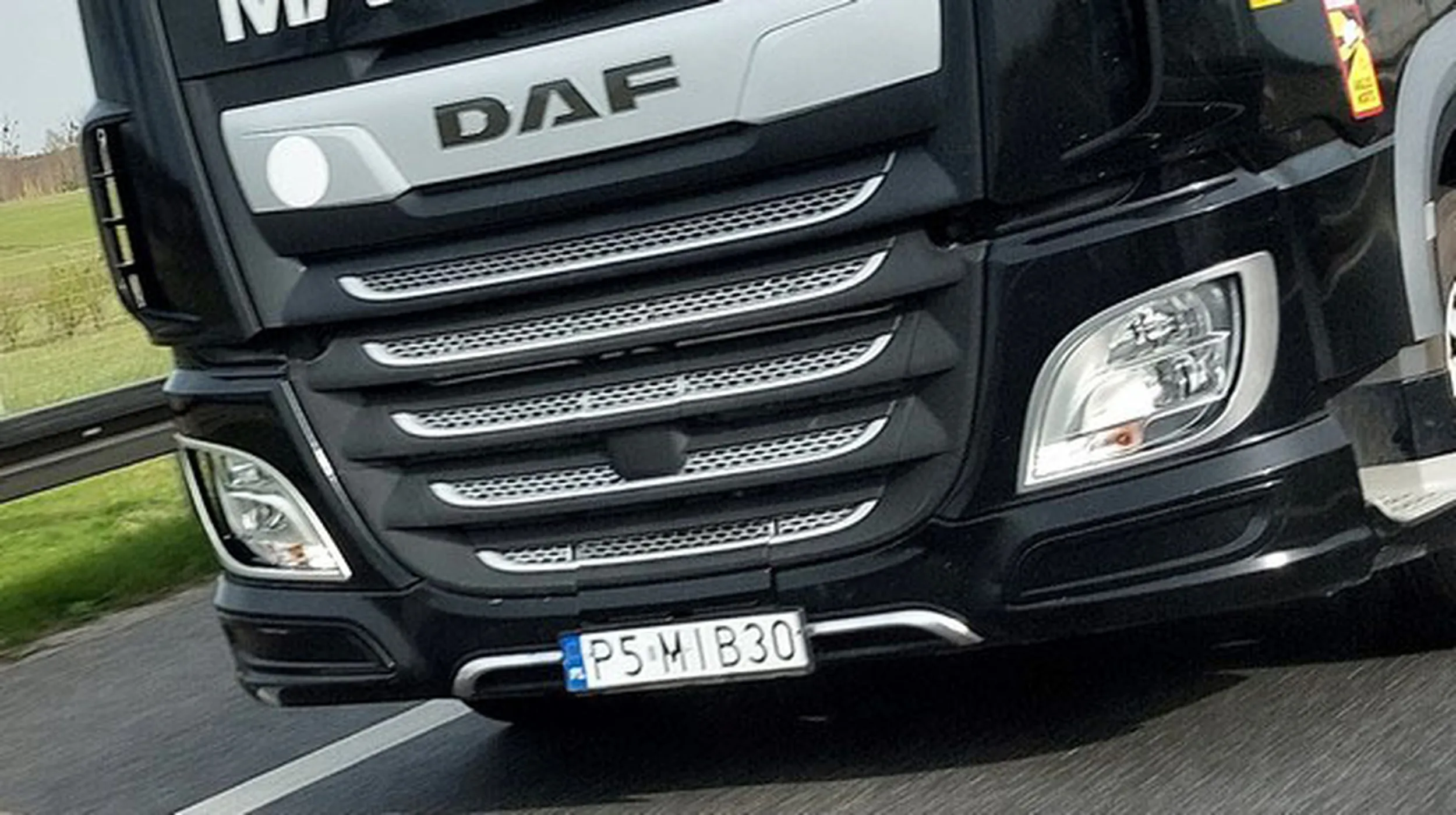 Fajny numer, blacha P5 MIB30