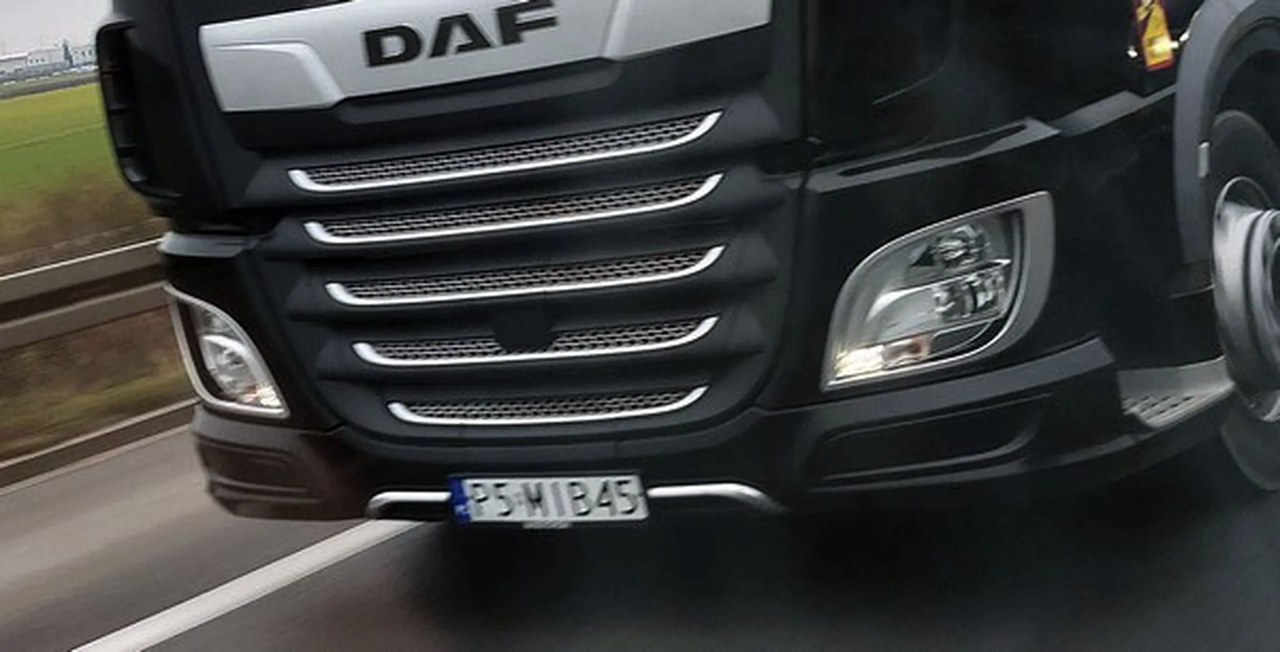 Fajny numer, blacha P5 MIB45