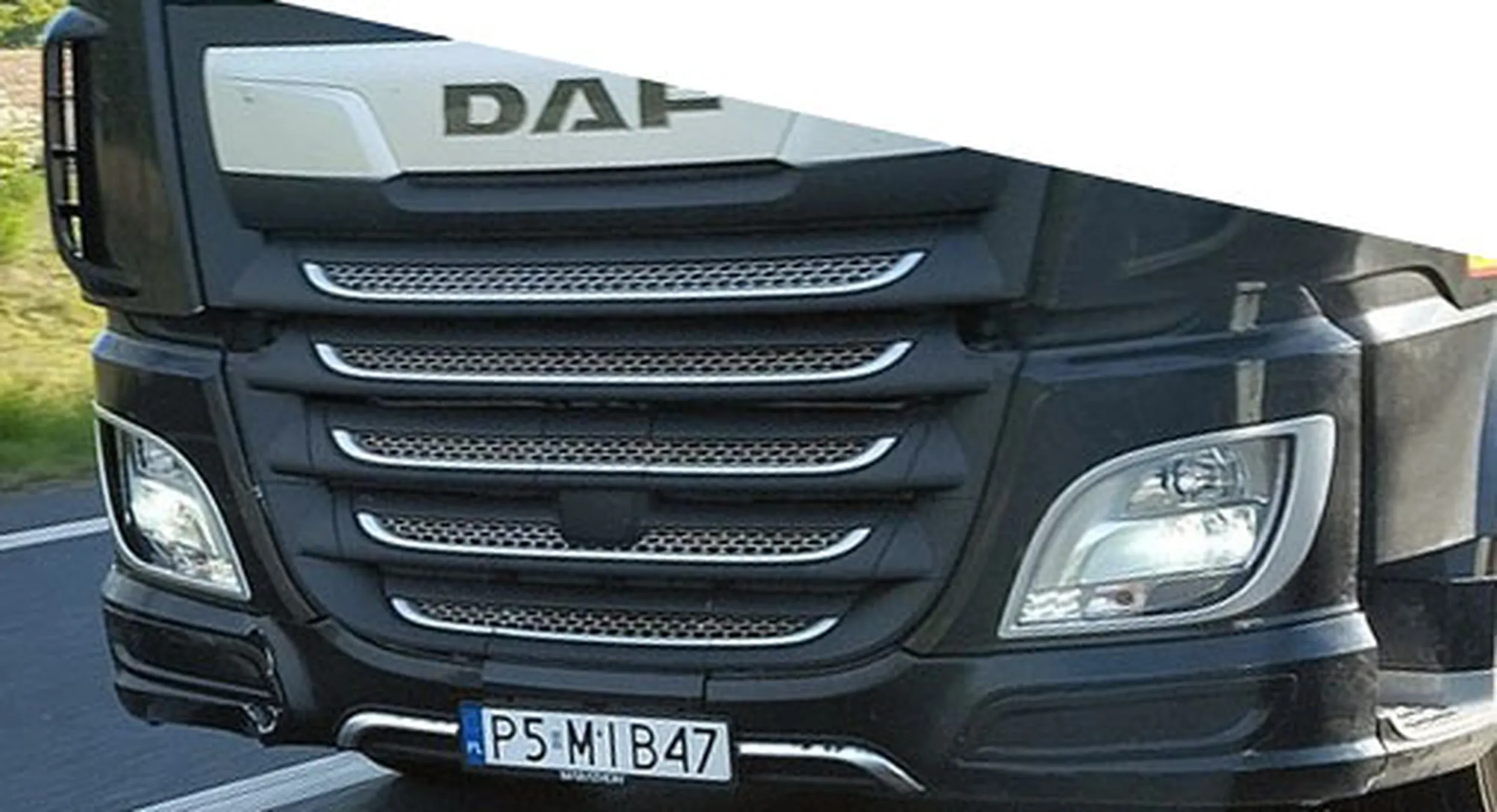 Fajny numer, blacha P5 MIB47