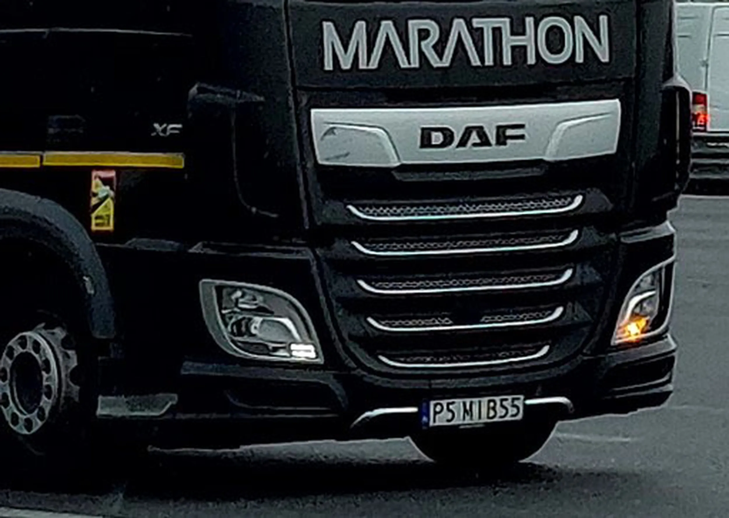 Fajny numer, blacha P5 MIB55