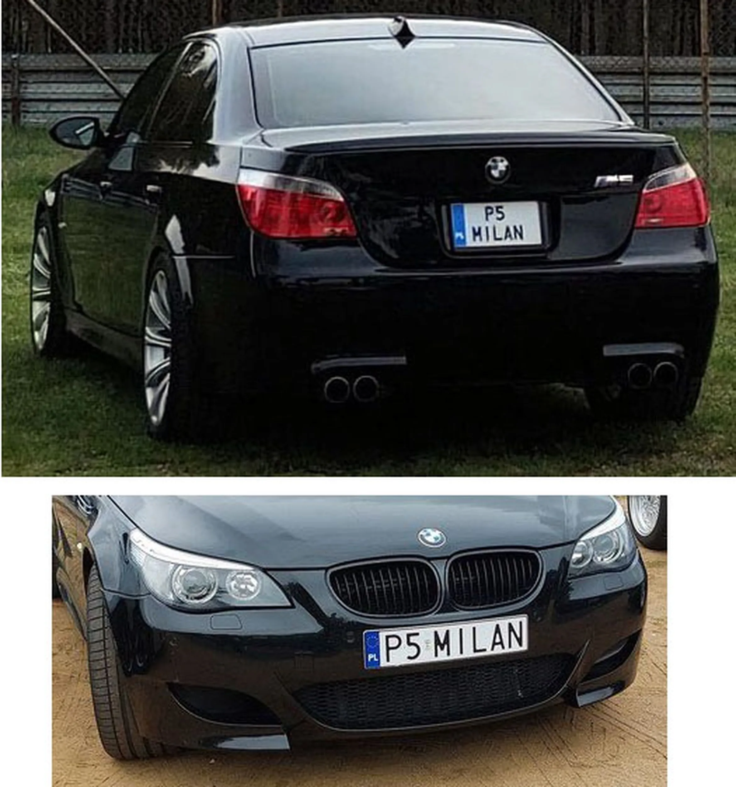 Fajny numer, blacha P5 MILAN