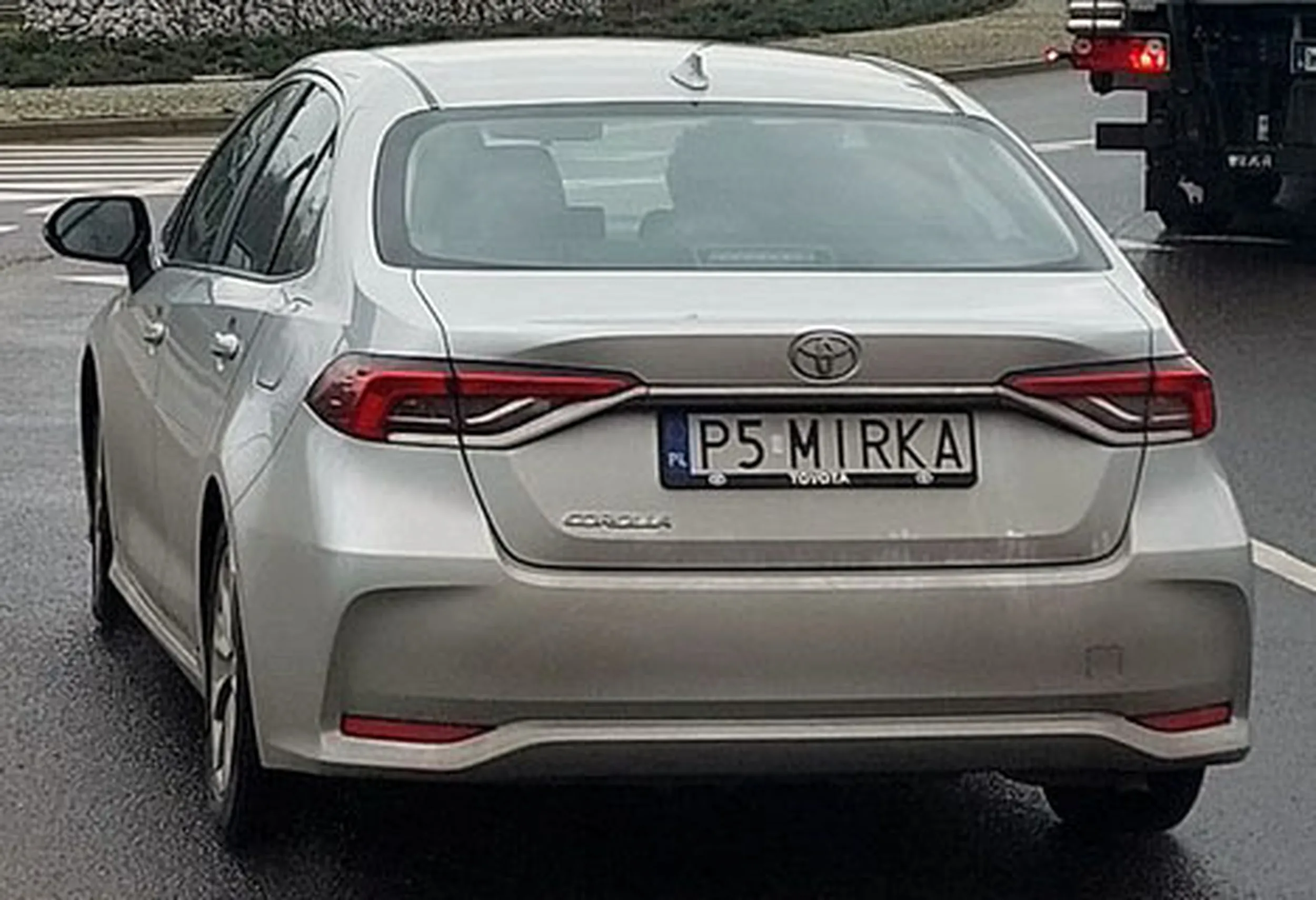 Fajny numer, blacha P5 MIRKA
