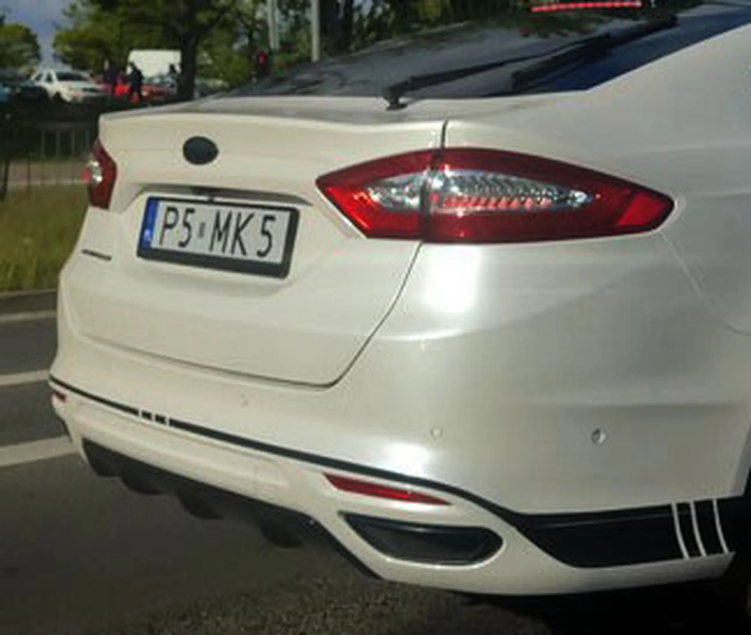 Fajny numer, blacha P5 MK5