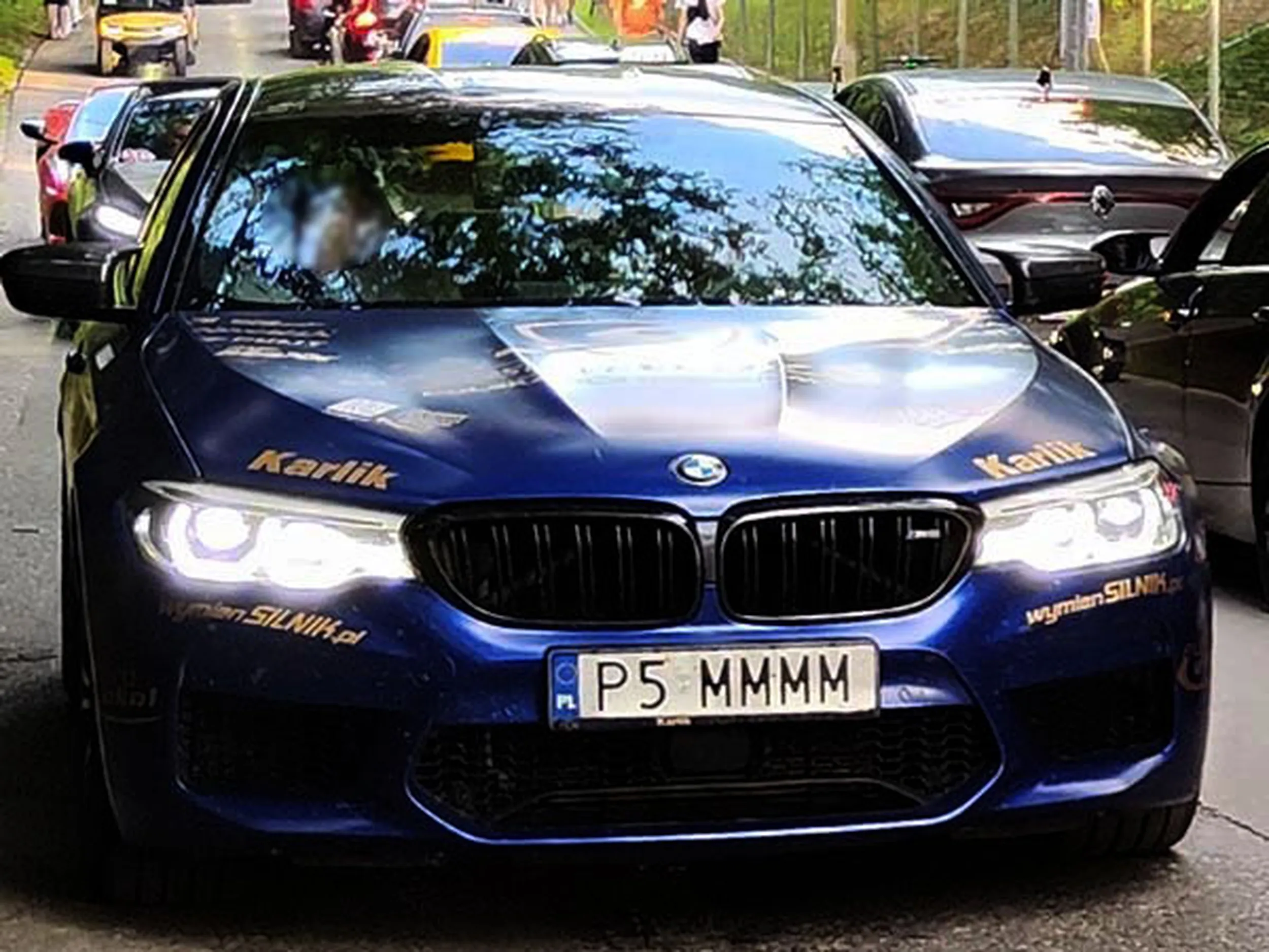 Fajny numer, blacha P5 MMMM