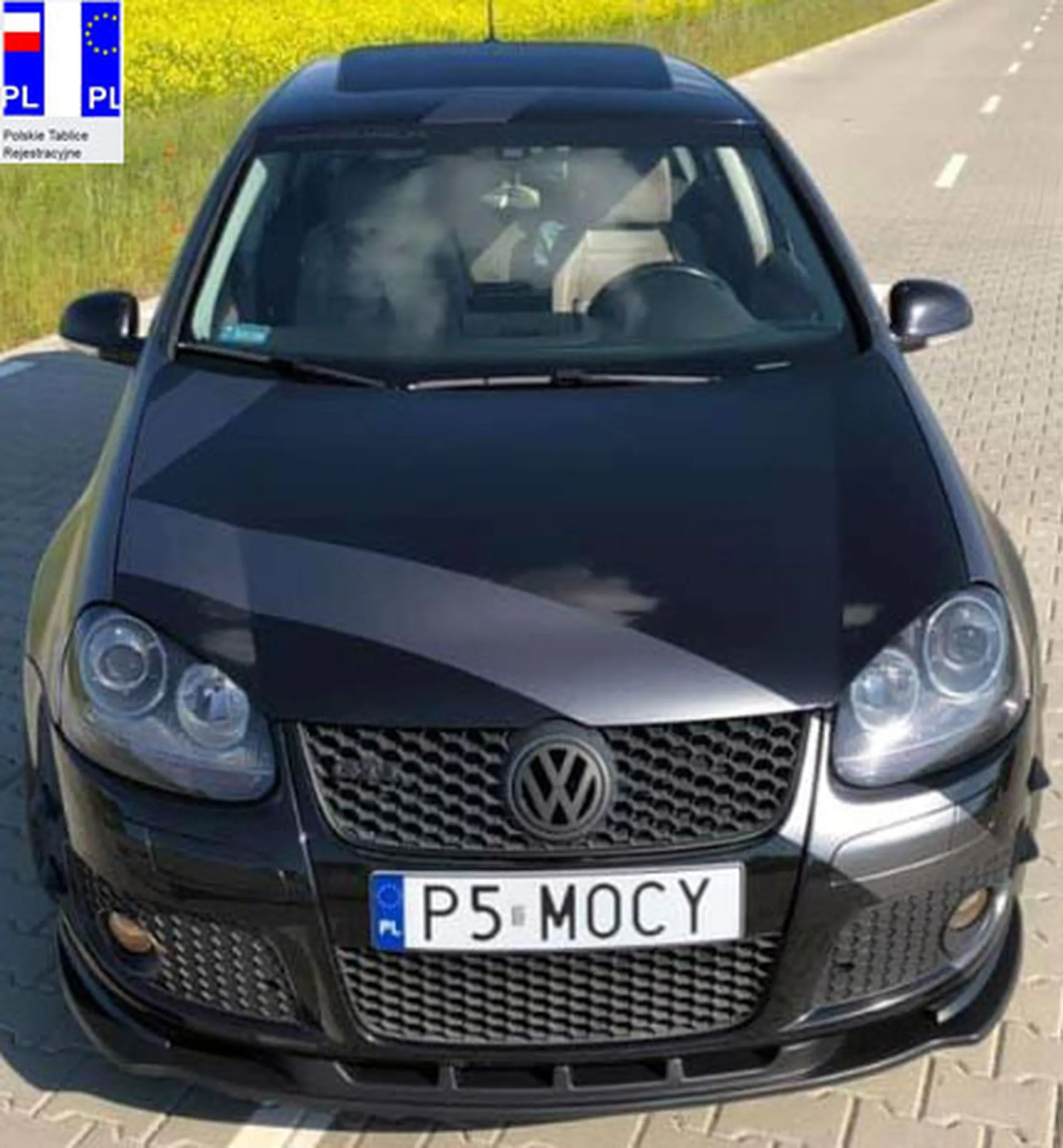 Fajny numer, blacha P5 MOCY