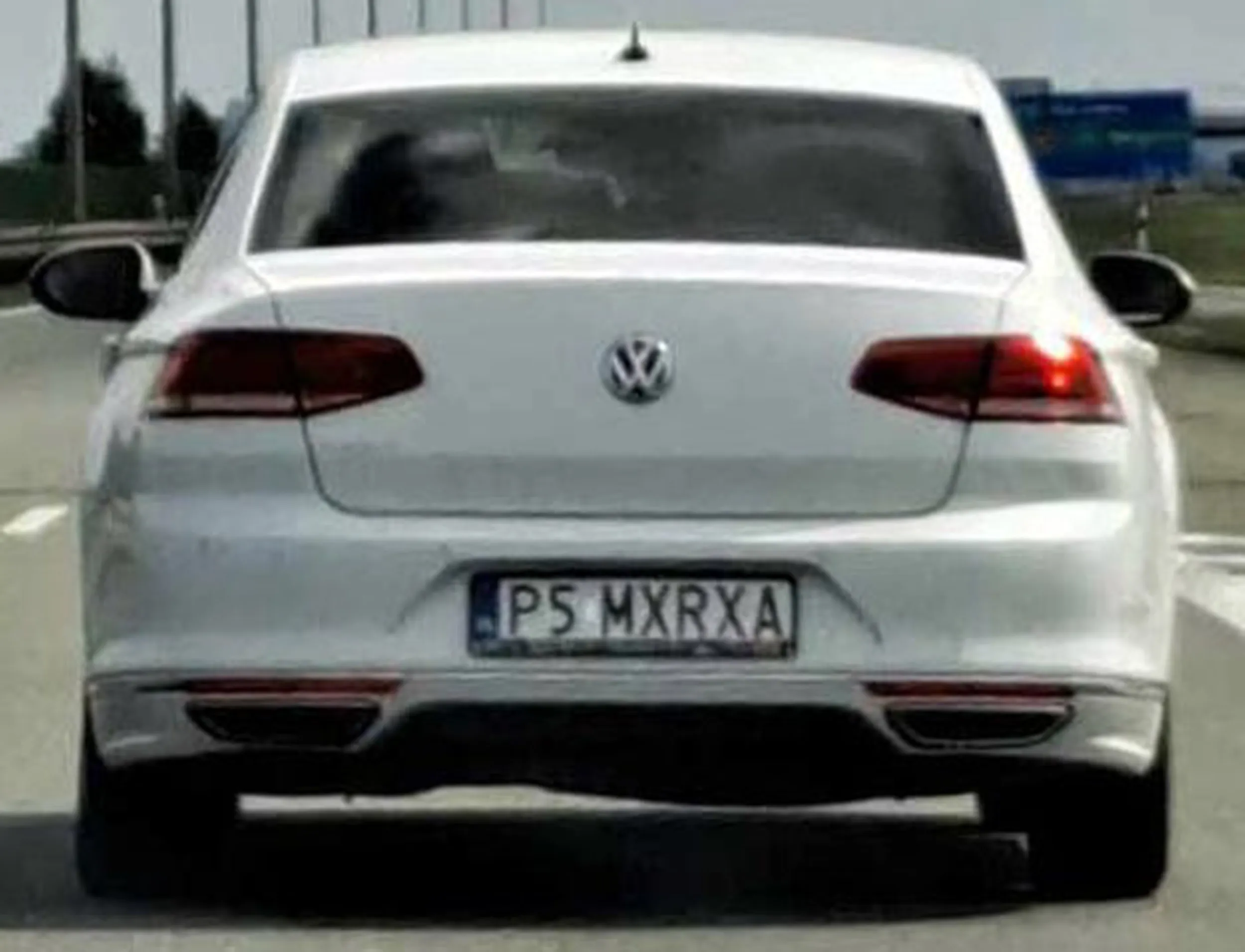 Fajny numer, blacha P5 MXRXA