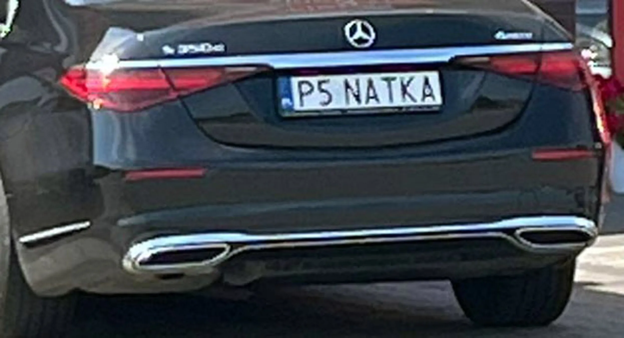 Fajny numer, blacha P5 NATKA