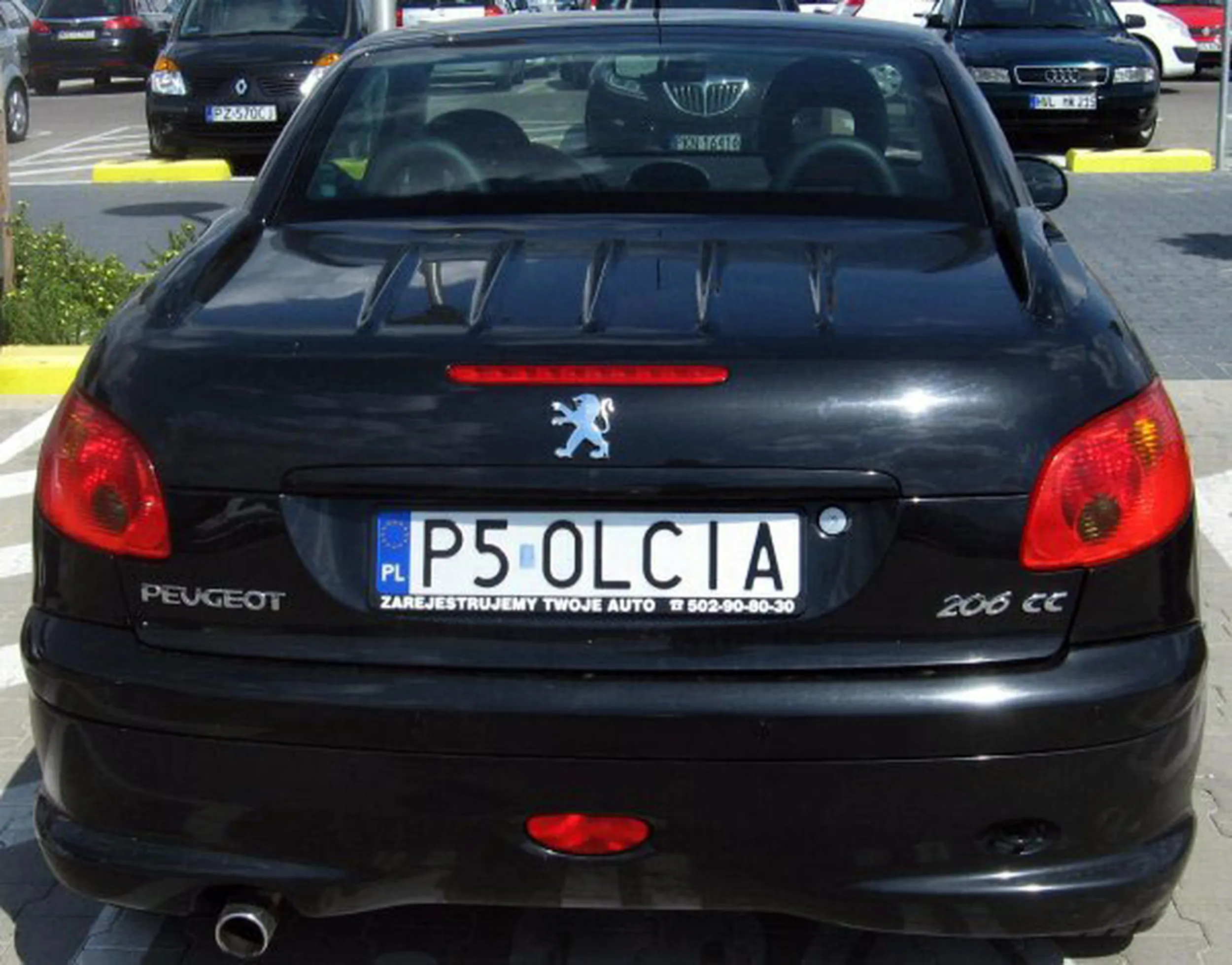 Fajny numer, blacha P5 OLCIA