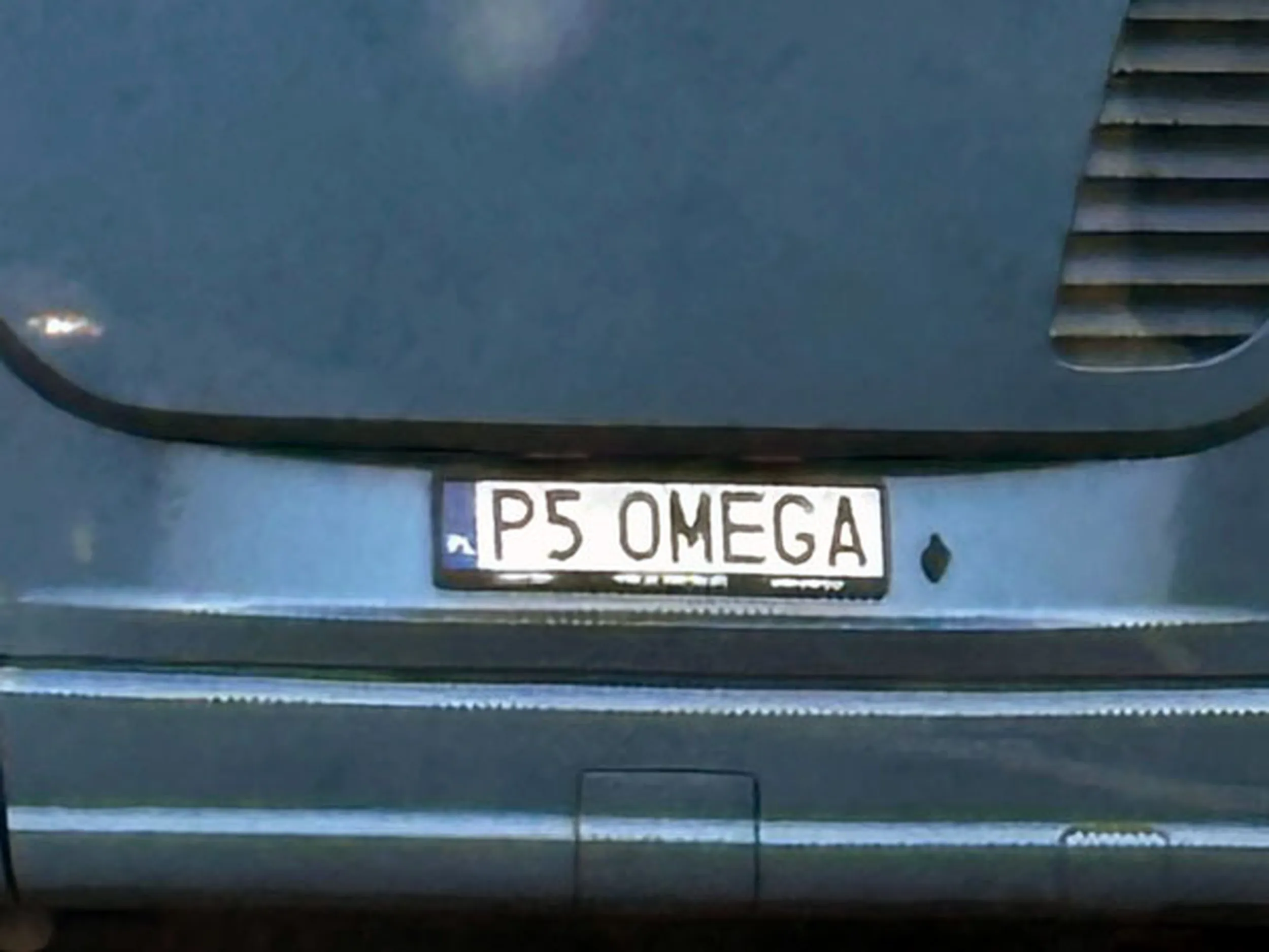 Fajny numer, blacha P5 OMEGA