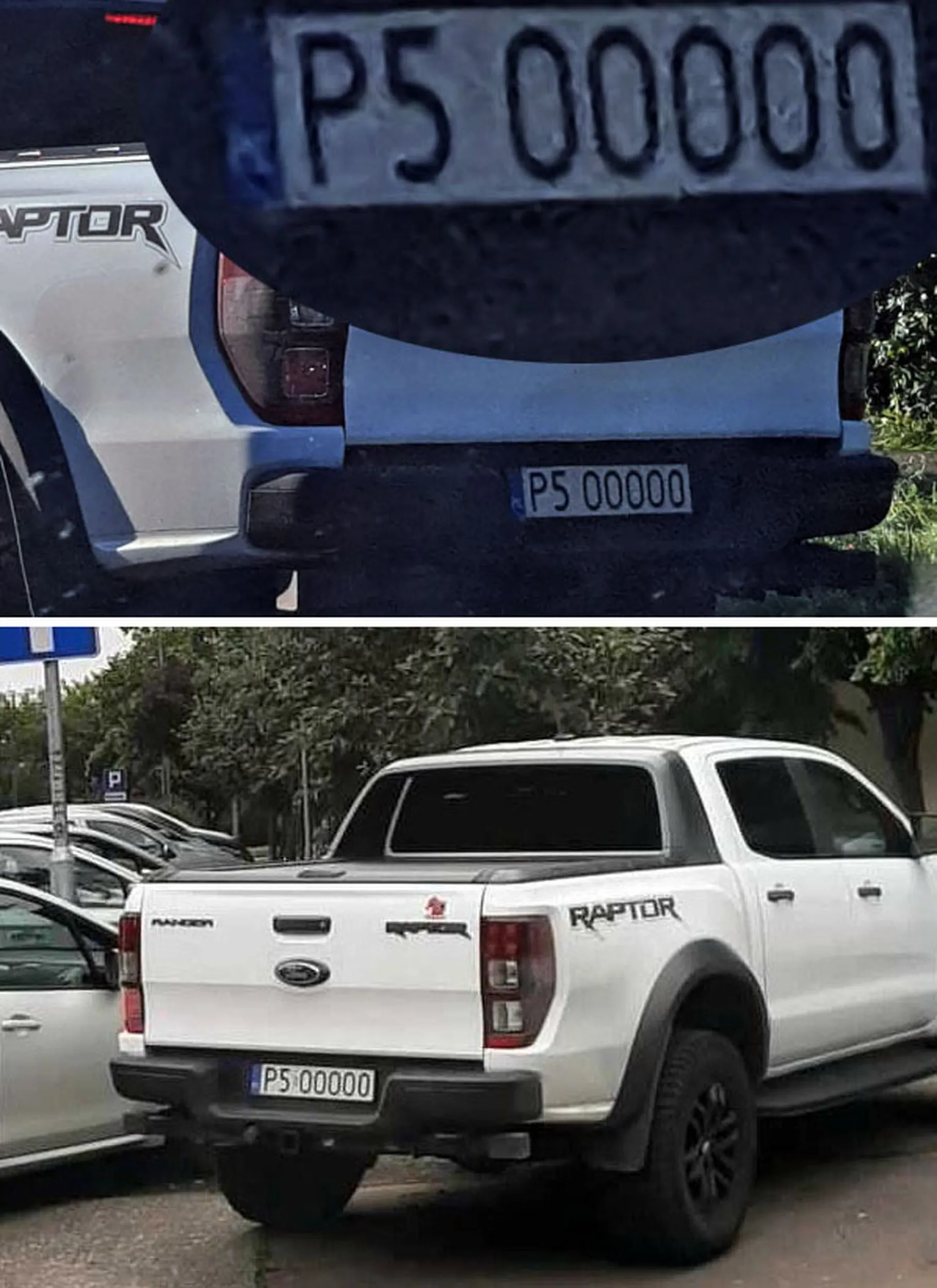 Fajny numer, blacha P5 OOOO0