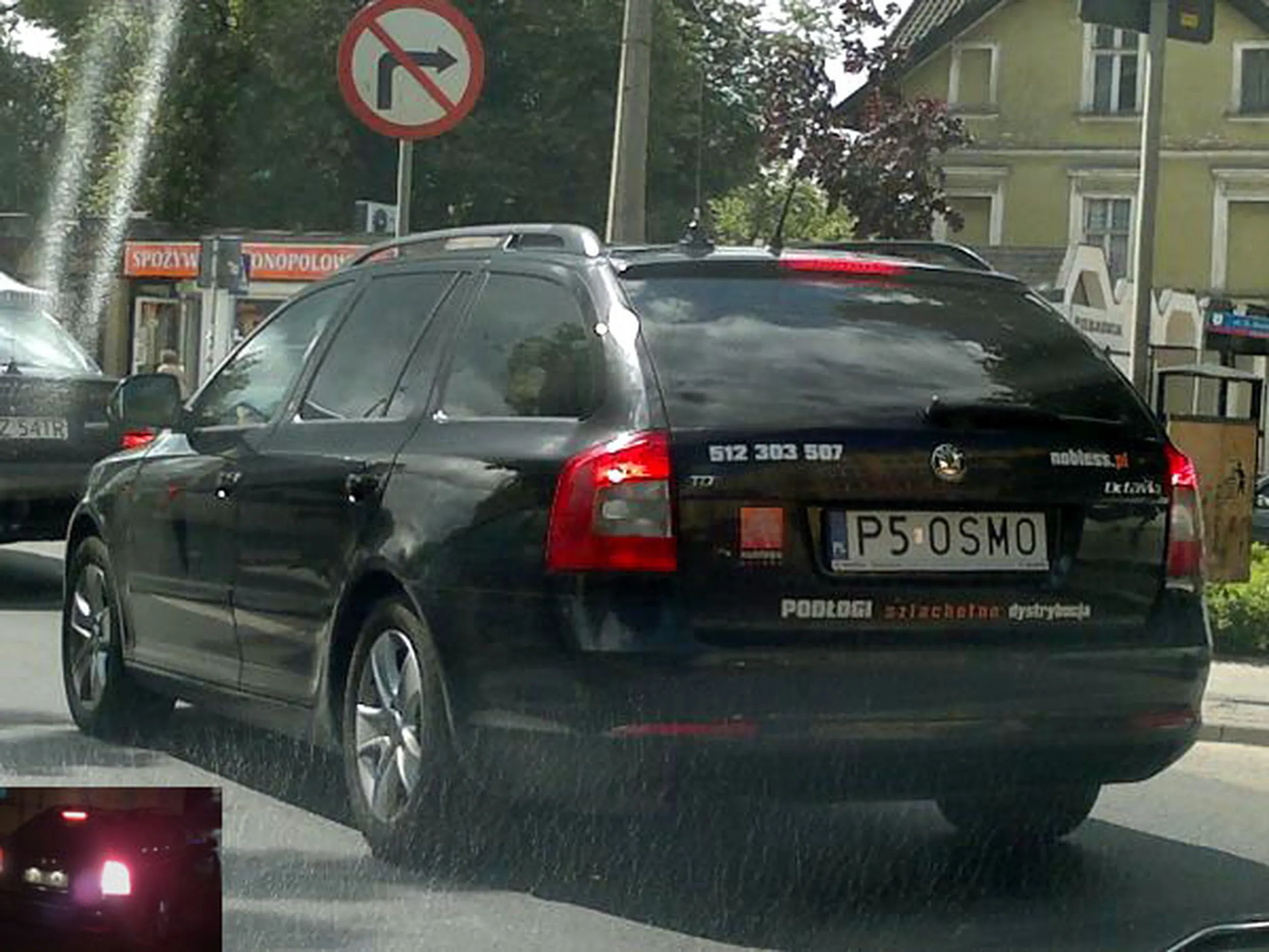 Fajny numer, blacha P5 OSMO