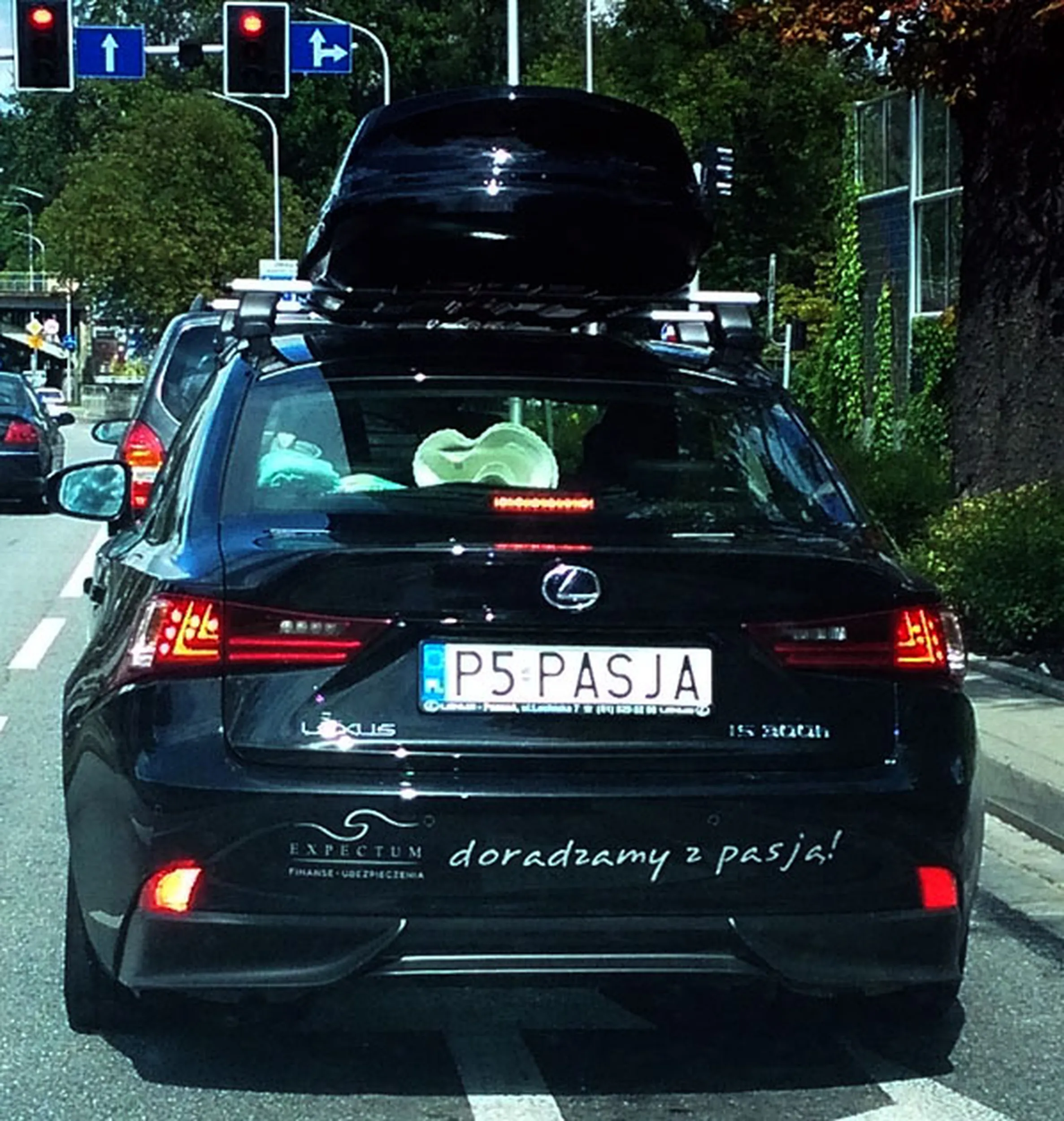 Fajny numer, blacha P5 PASJA