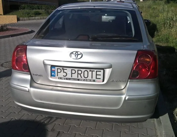 Fajny numer, blacha P5 PROTE