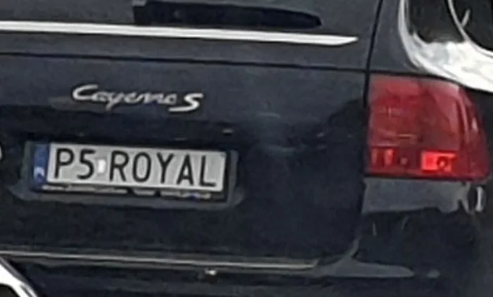 Fajny numer, blacha P5 ROYAL