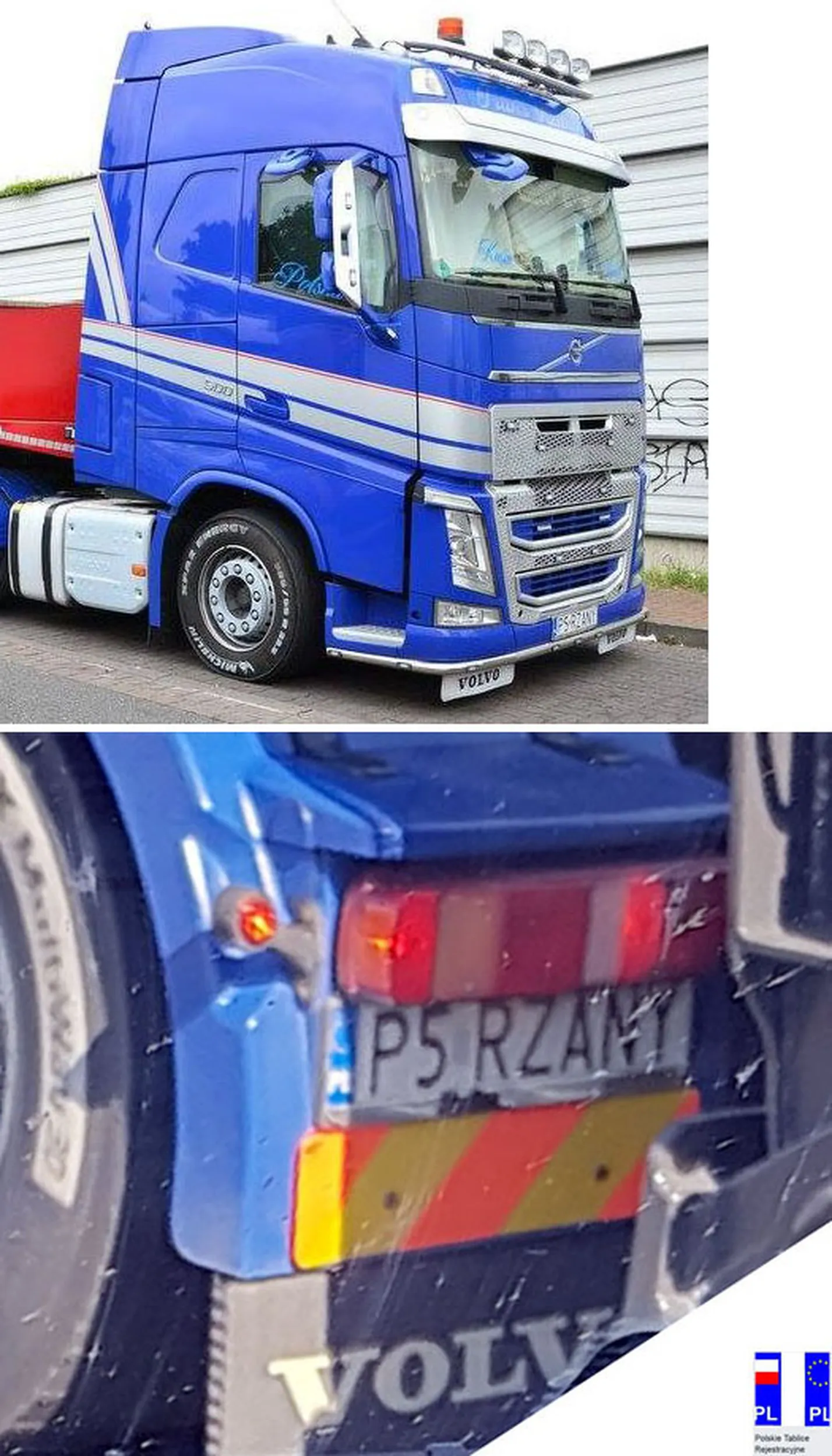 Fajny numer, blacha P5 RZANY