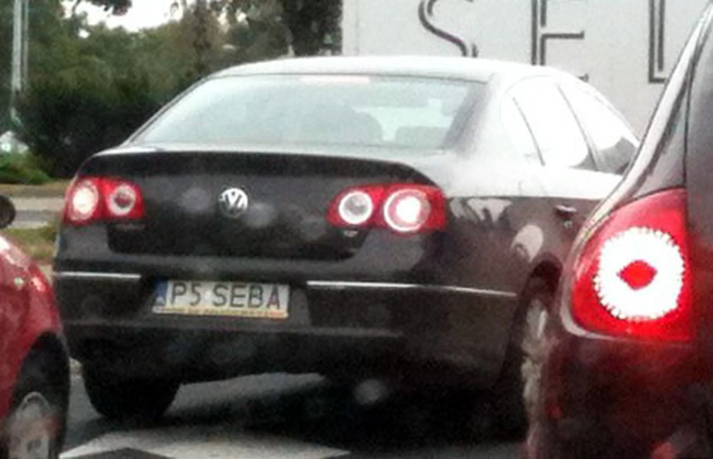 Fajny numer, blacha P5 SEBA