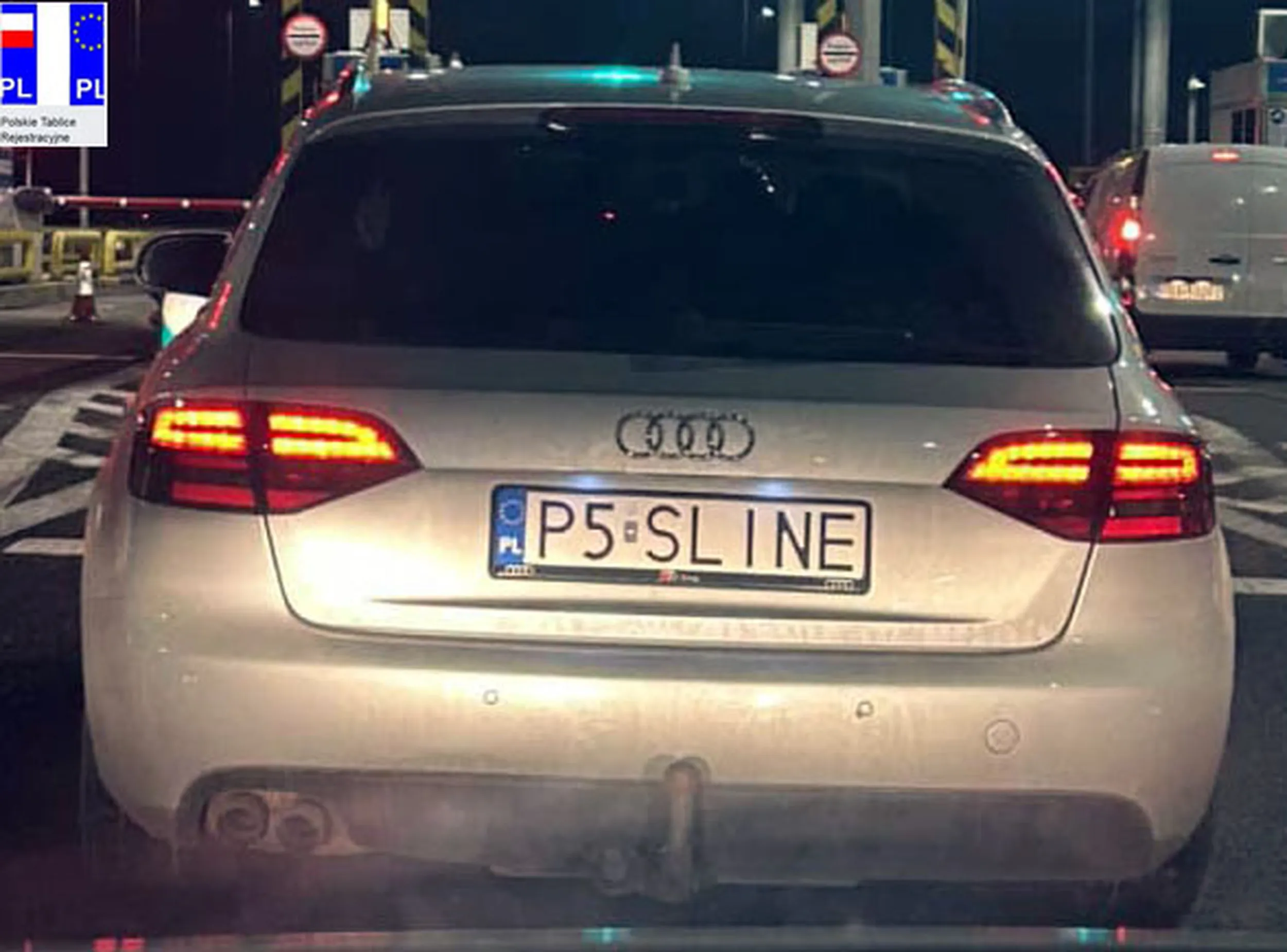 Fajny numer, blacha P5 SLINE
