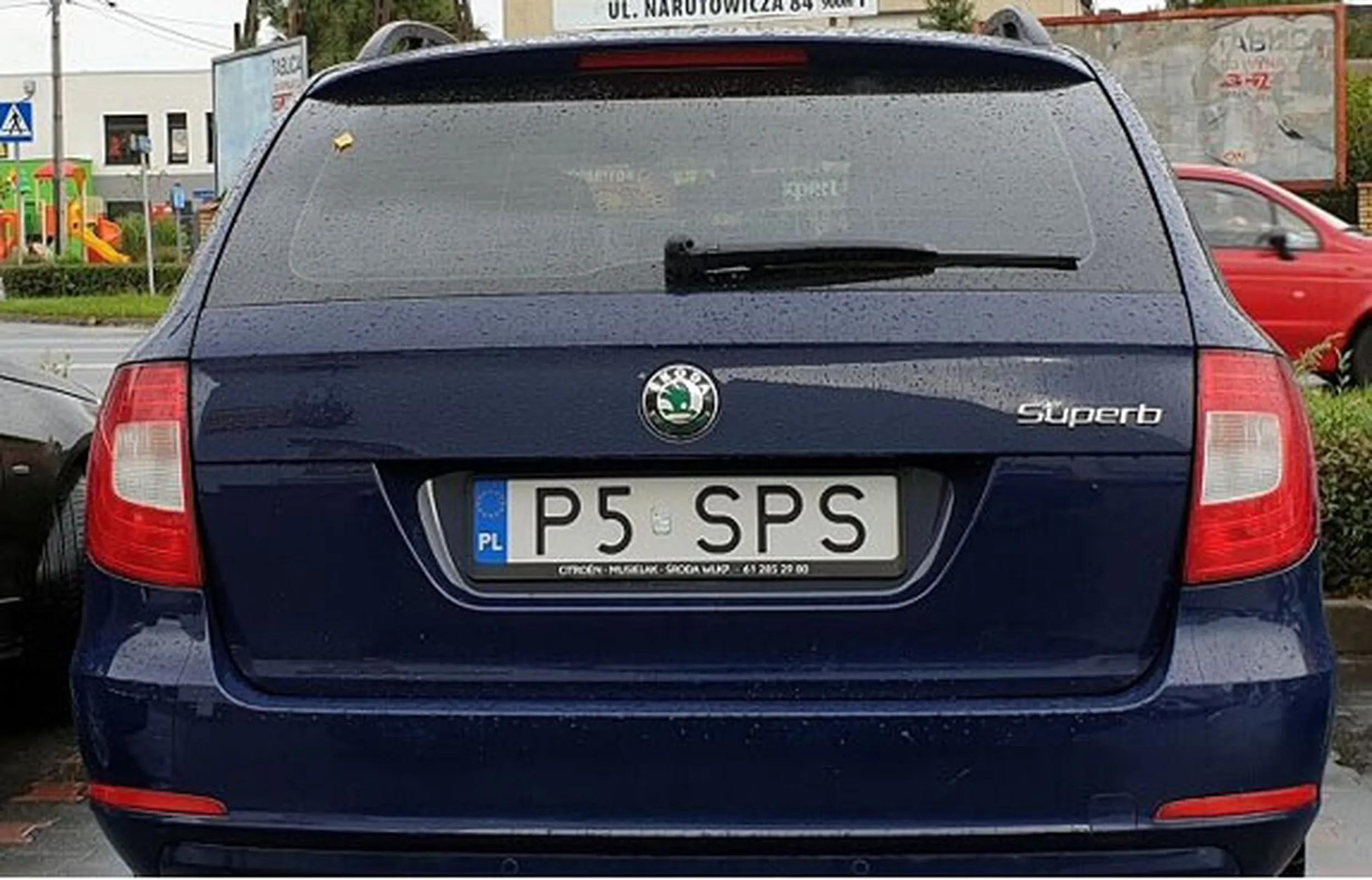 Fajny numer, blacha P5 SPS